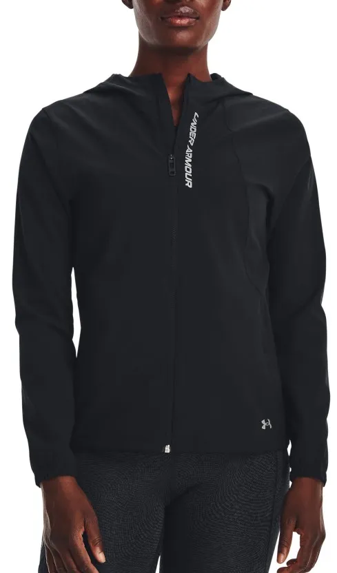 Giacche con cappuccio Under Armour UA OutRun the Storm Jkt-BLK