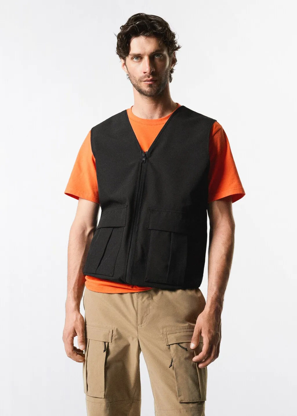 Gilet multitasche impermeabile