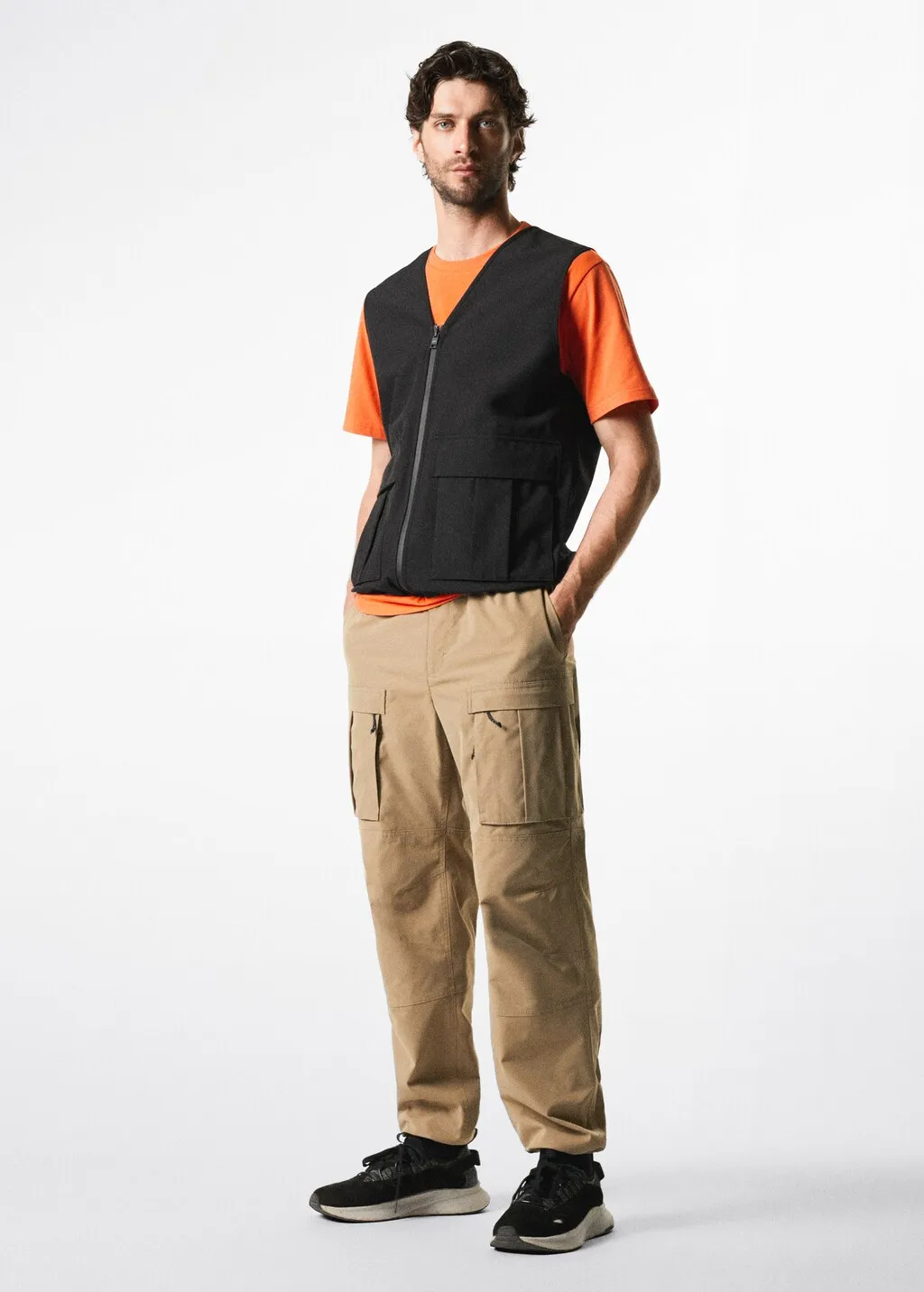 Gilet multitasche impermeabile