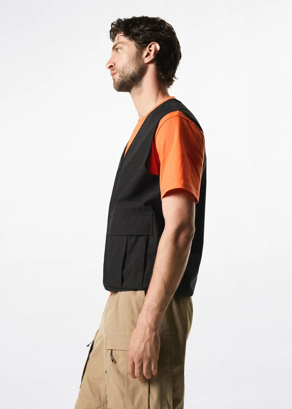 Gilet multitasche impermeabile