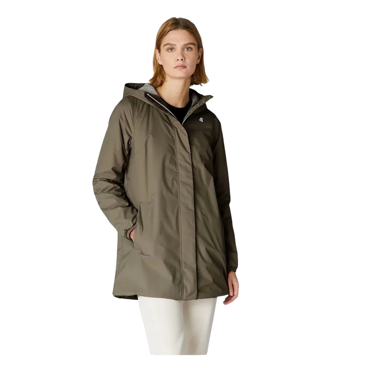 Giubbino K-Way Sophie Micro Ripstop Marmotta Beige