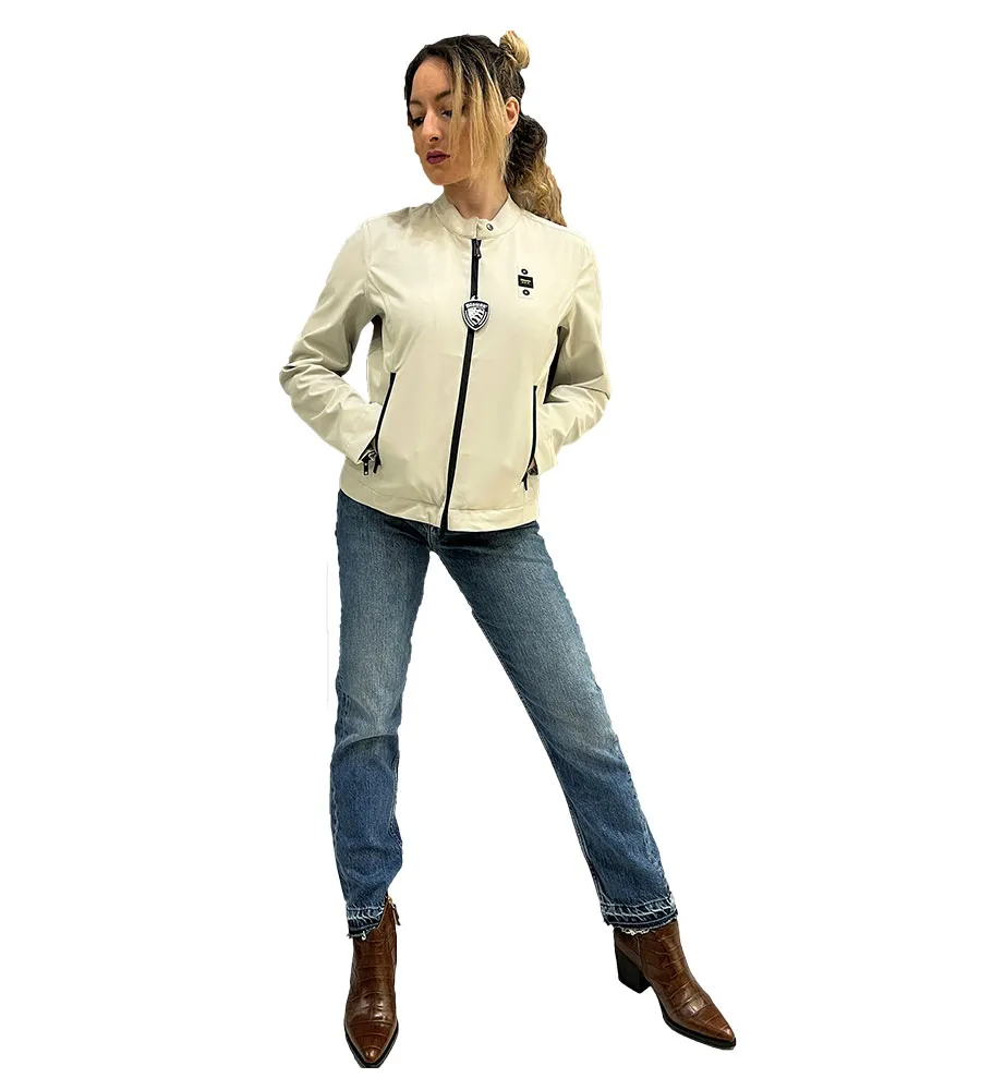 Giubbino Sfoderato Donna Blauer