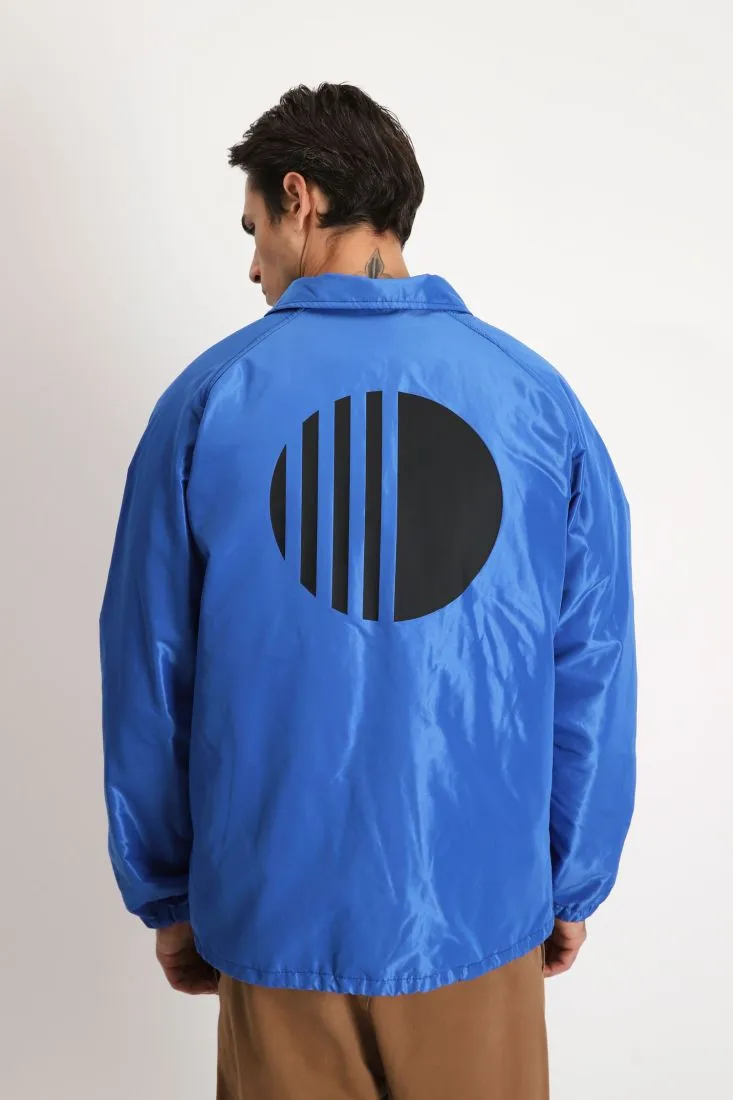Giubbotto oversize con colletto e abbottonatura