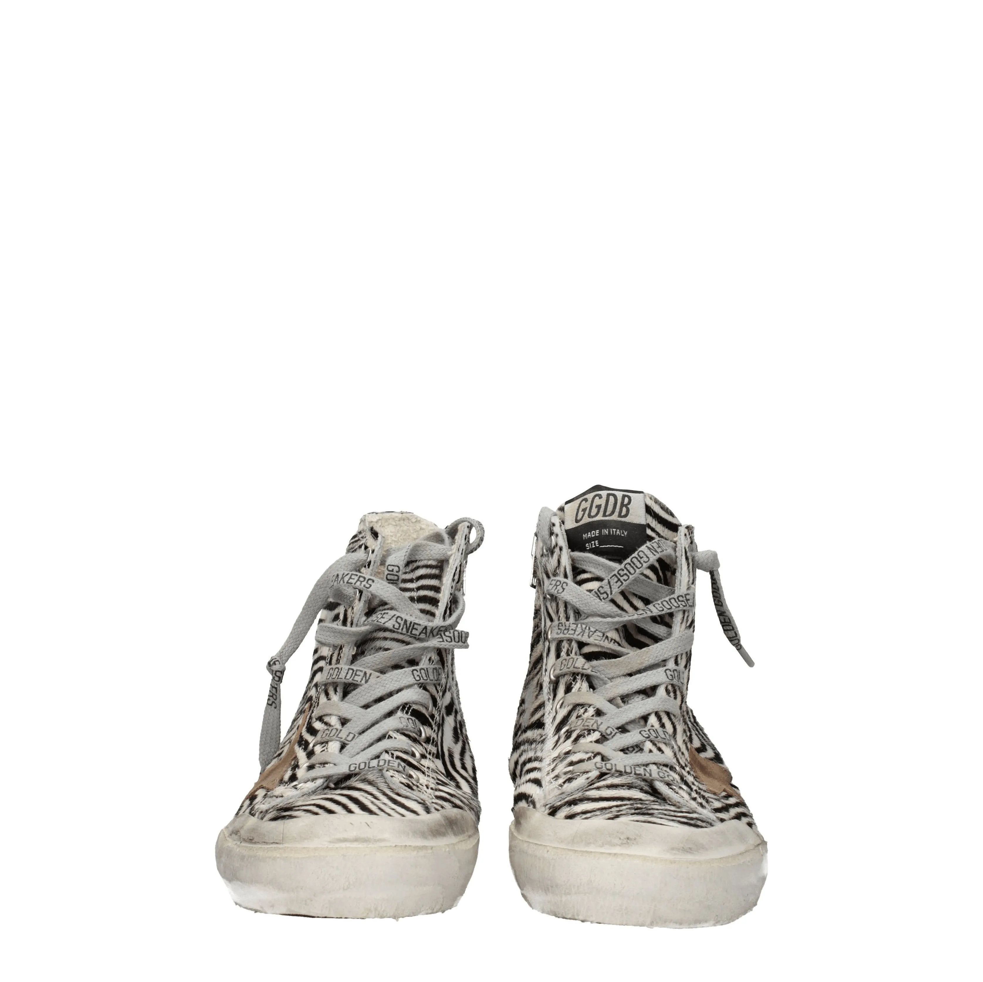 Golden Goose Sneakers Francy Donna Cavallino Bianco/Nero