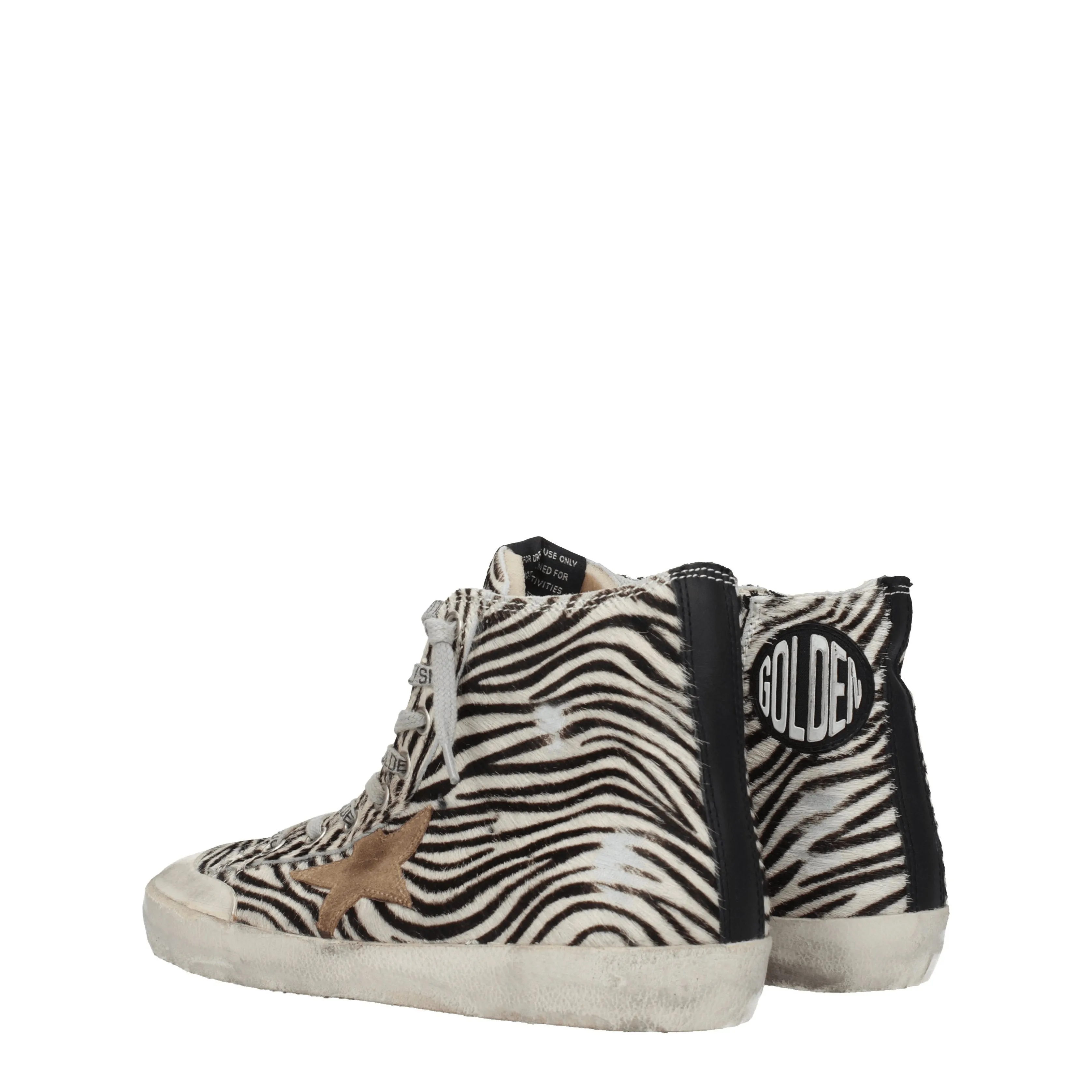 Golden Goose Sneakers Francy Donna Cavallino Bianco/Nero