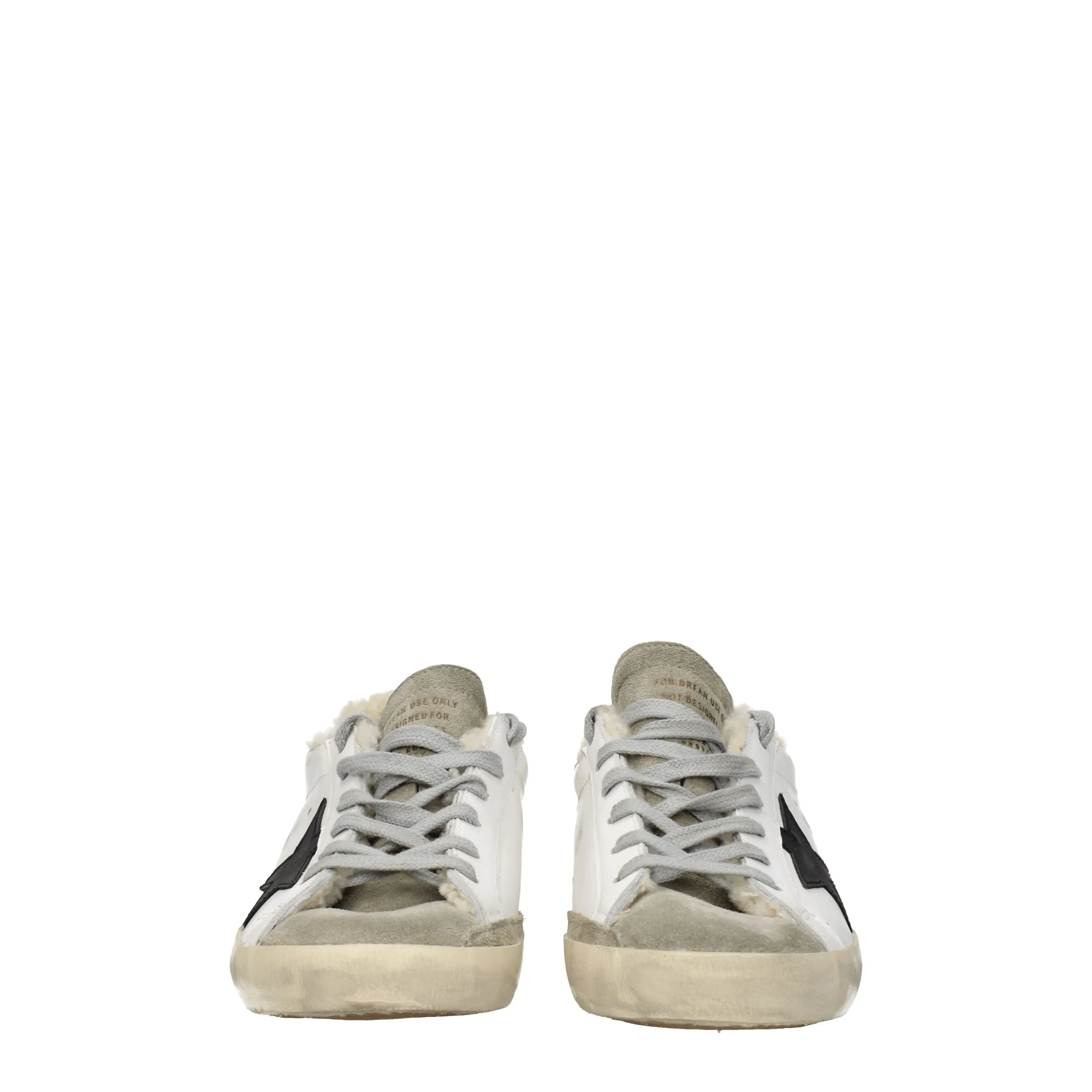 Golden Goose Sneakers Super star Donna Pelle Bianco/Nero