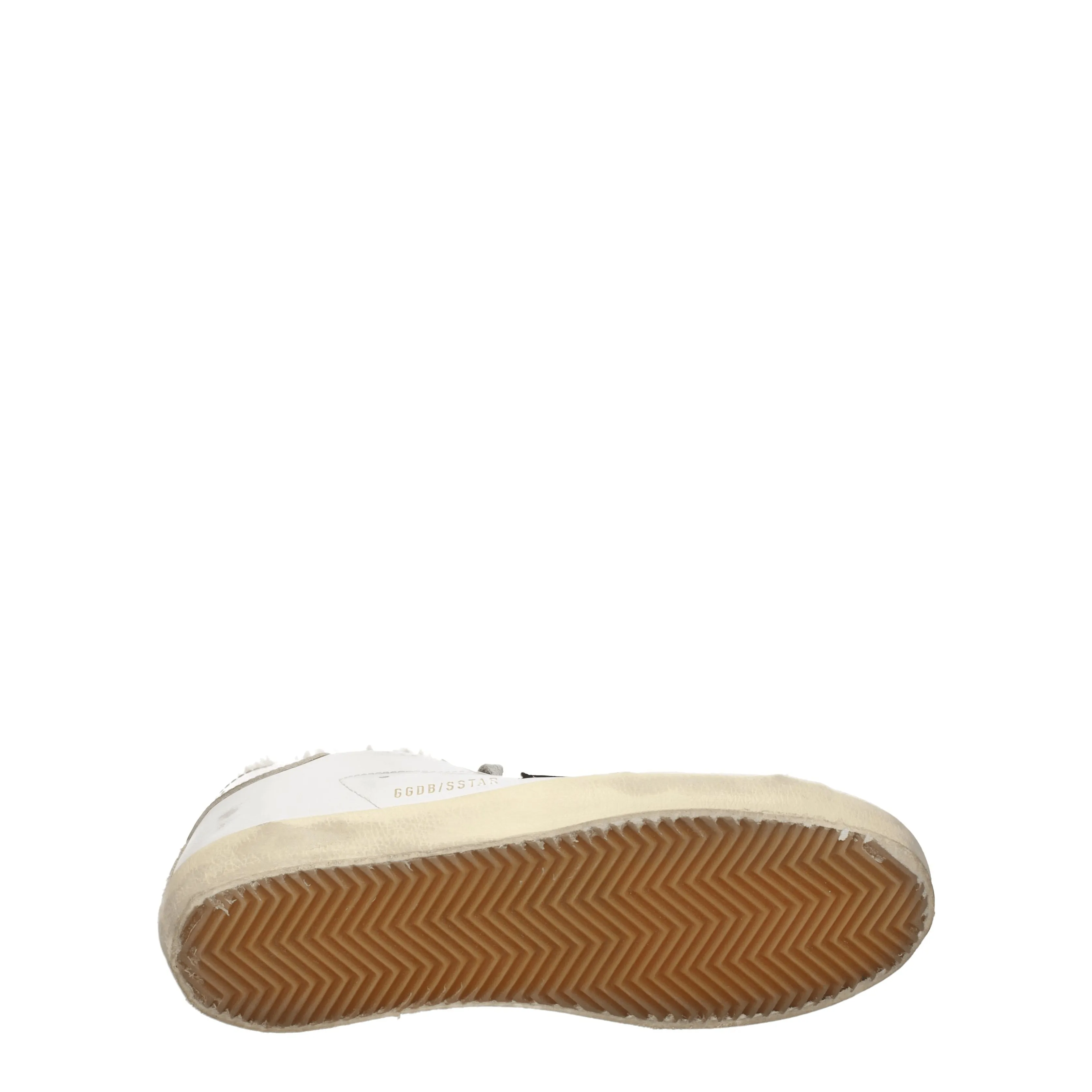 Golden Goose Sneakers Super star Donna Pelle Bianco/Nero