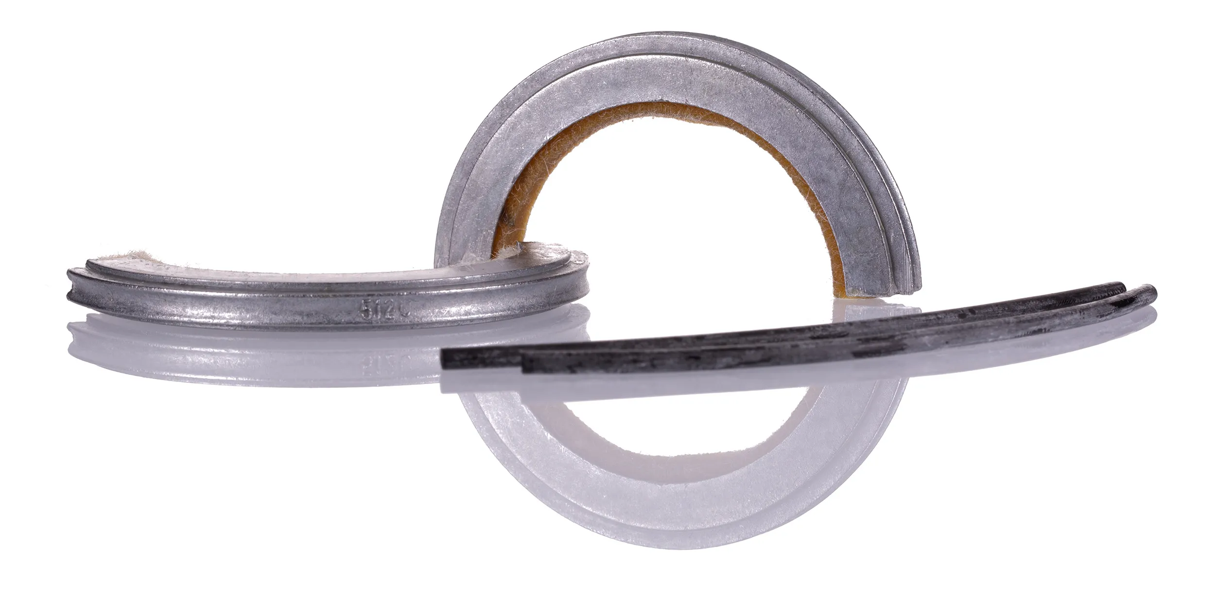 Guarnizione in feltro SKF, Ø int. 55mm, Ø est. 78mm
