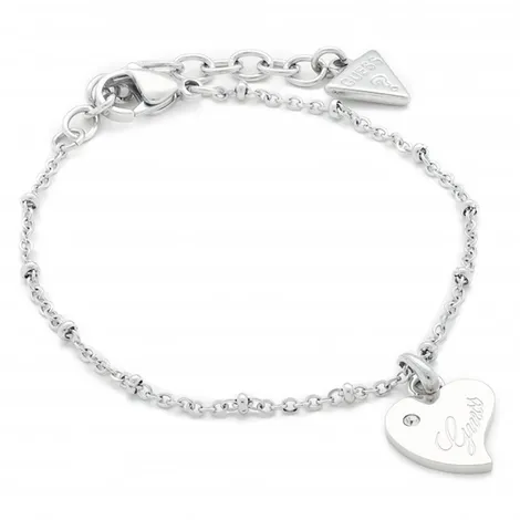 GUESS Bracciale cuore Guess in acciaio