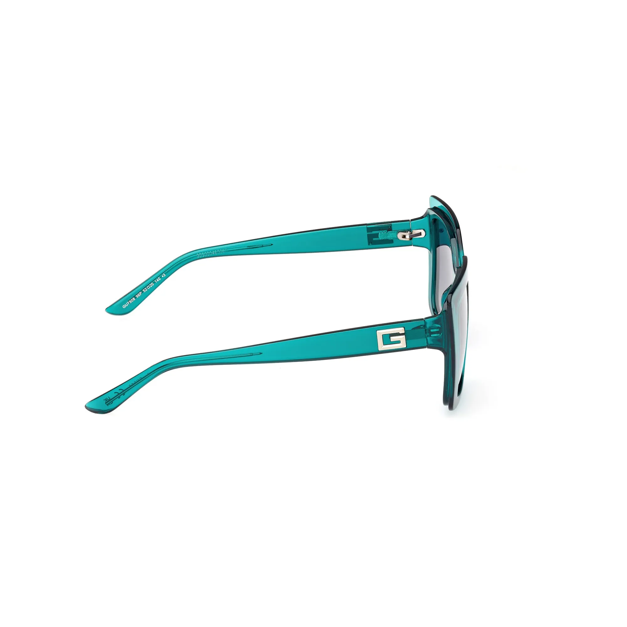   Guess GU 7908 - 96P Verde Scuro Lucido | Occhiale Da Sole Donna 