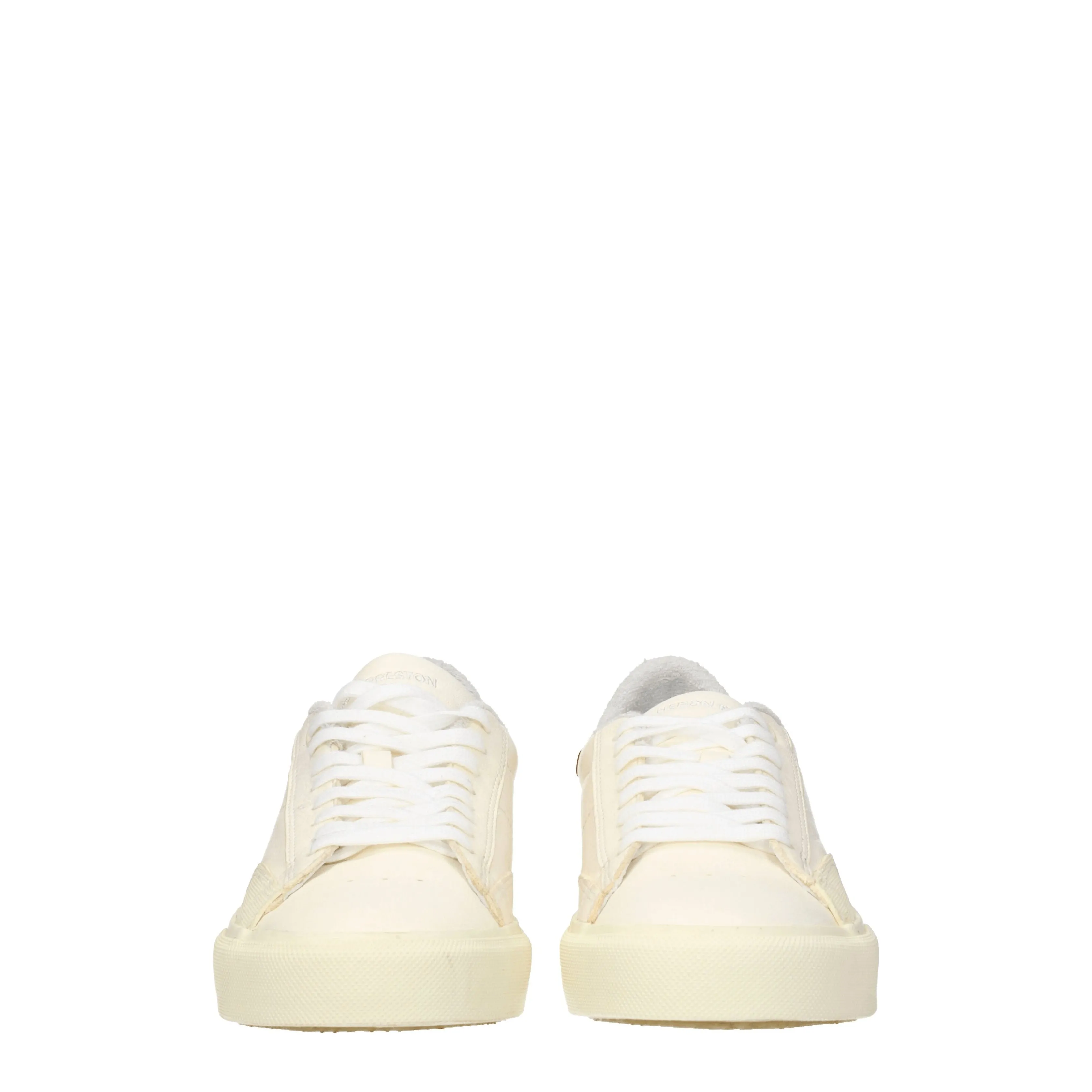 Heron Preston Sneakers Uomo Pelle Beige/Arancione