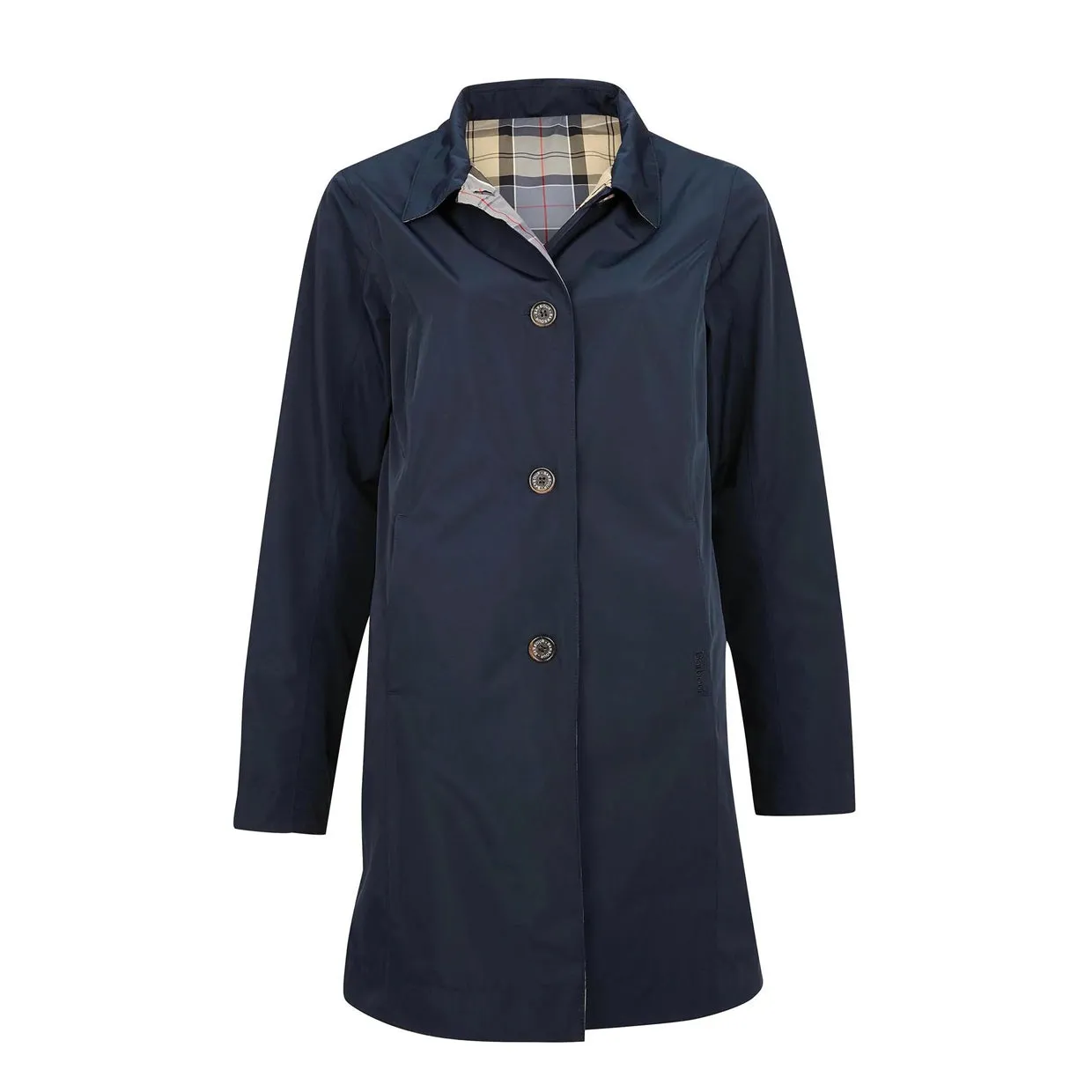 Impermeabile Donna Barbour Babbity Blu Navy