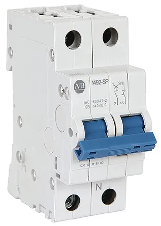 Interruttore magnetotermico Allen Bradley, 2P 63A 10 kA, Tipo C