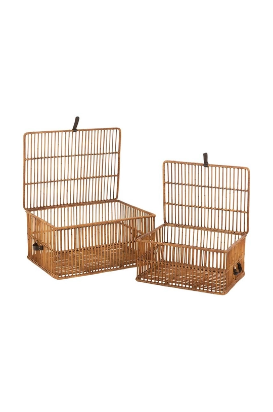 J-Line set cestini portaoggetti pacco da 2
