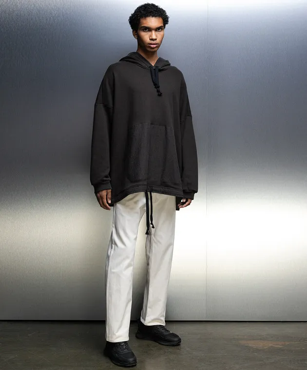 Jan Jan Van Essche Pantaloni bianchi #70 con canapa TROUSERS70