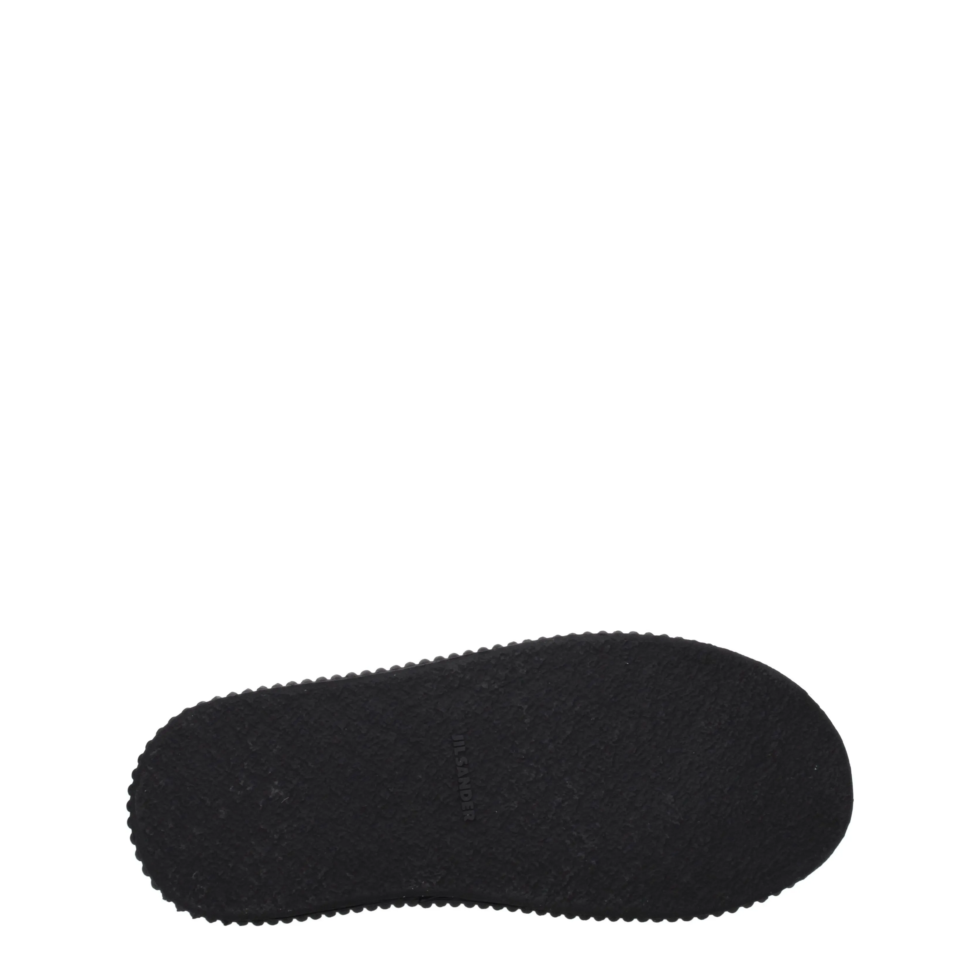 Jil Sander Sneakers Donna Pelle Nero