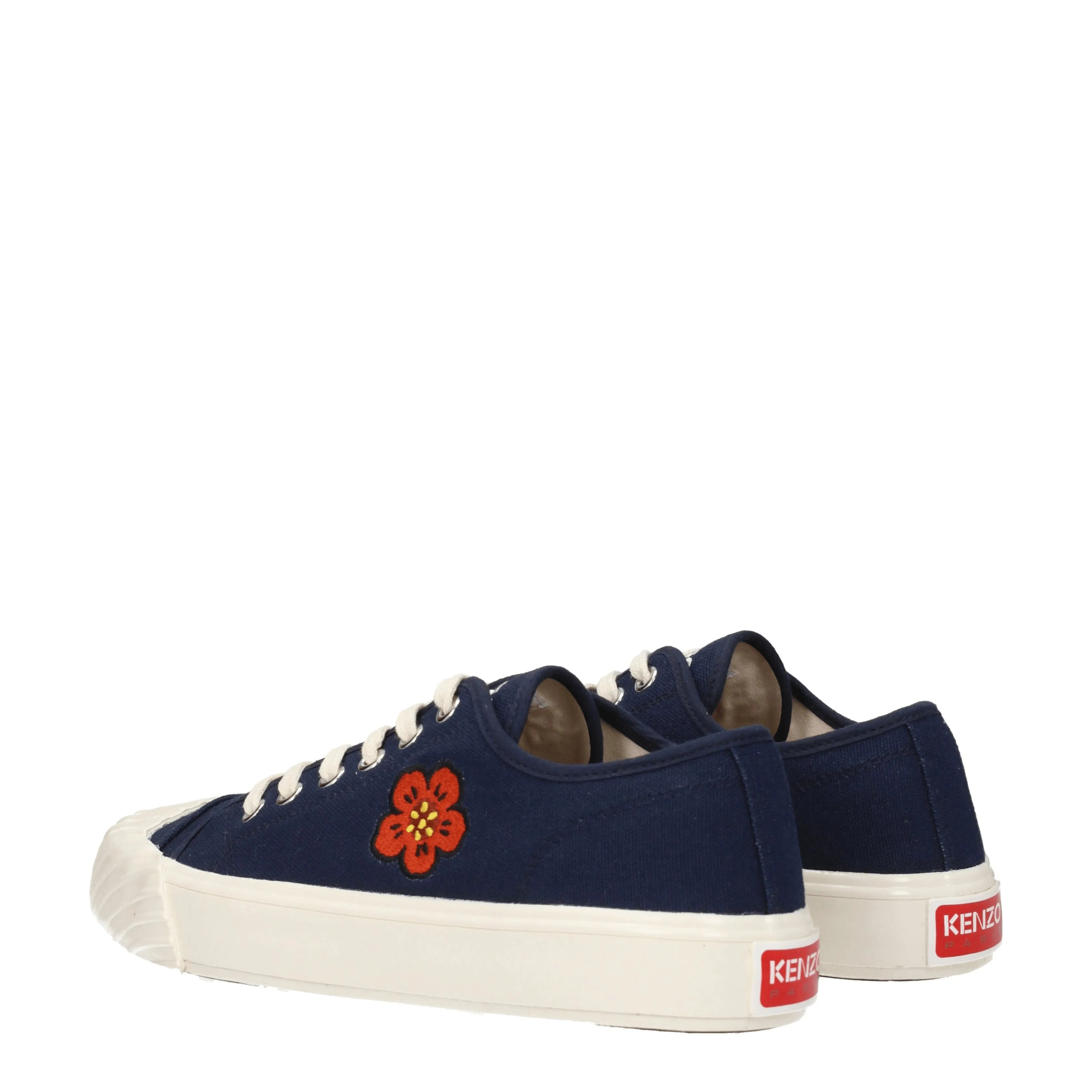 Kenzo Sneakers Donna Tessuto Blu/Blu Notte
