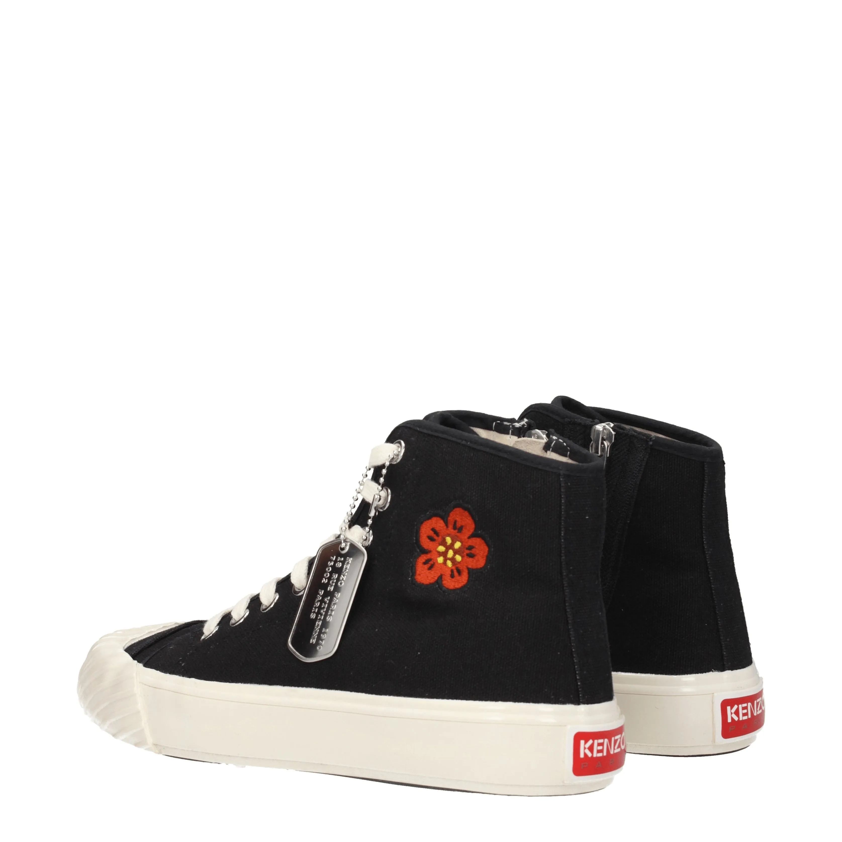 Kenzo Sneakers Donna Tessuto Nero