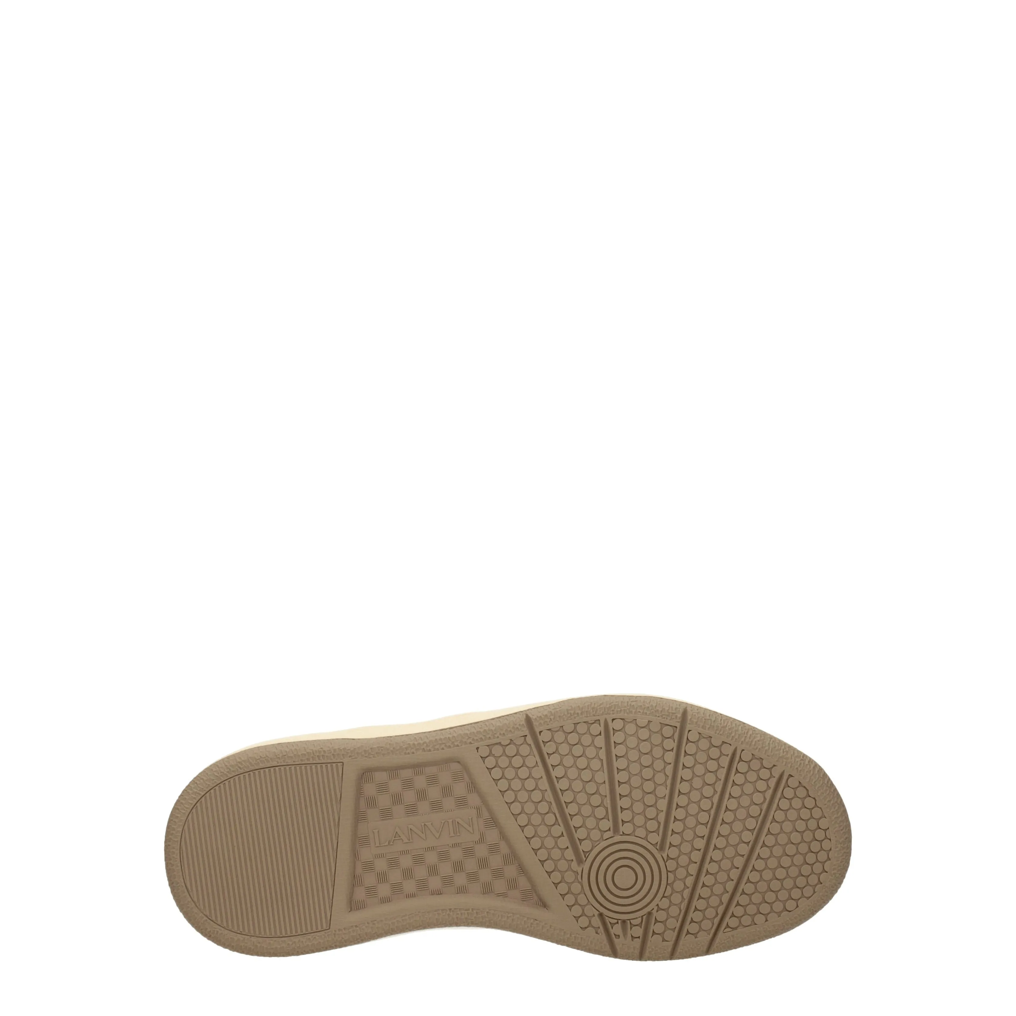 Lanvin Sneakers Clay Donna Tessuto Bianco/Rosa Carne