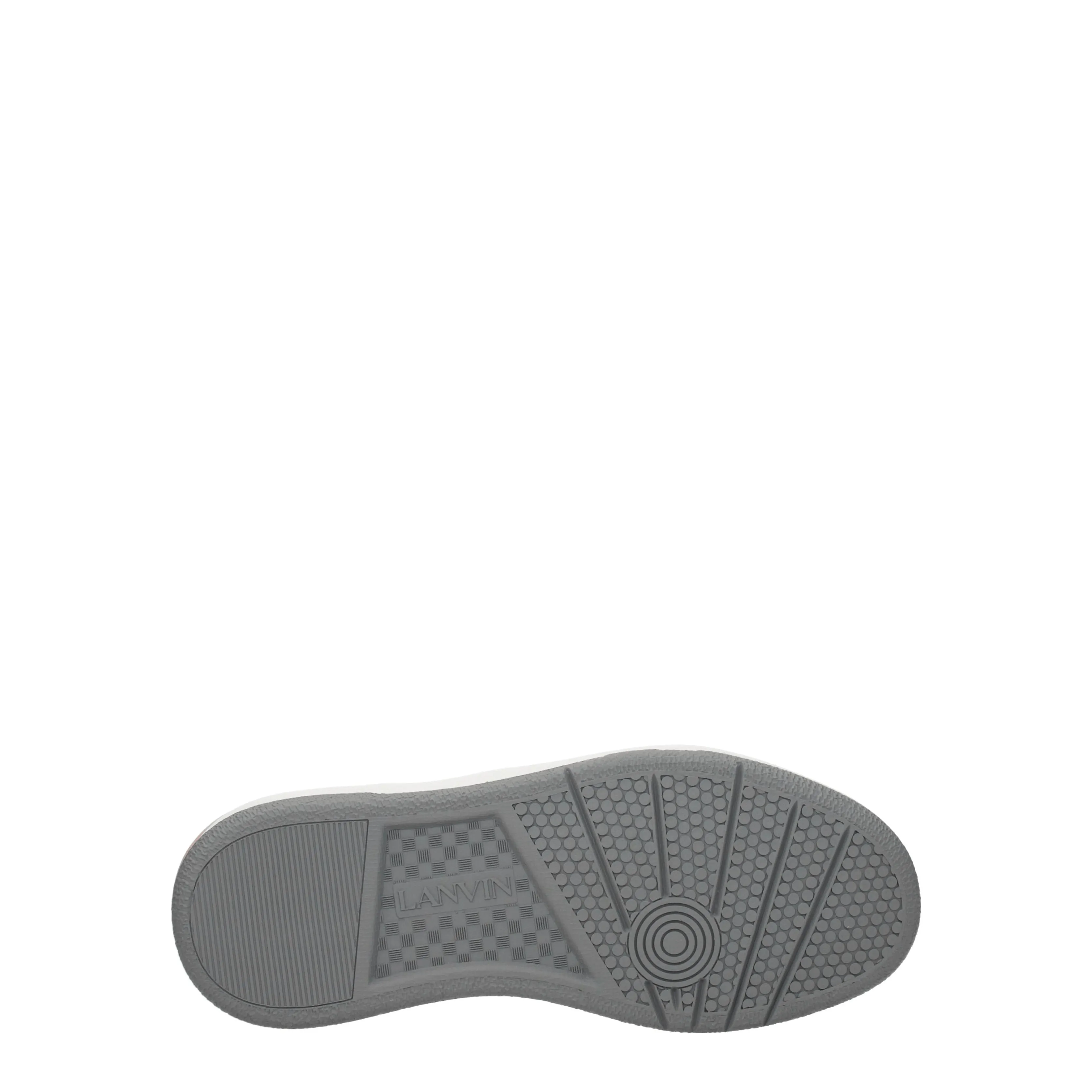 Lanvin Sneakers Donna Camoscio Grigio/Rosso