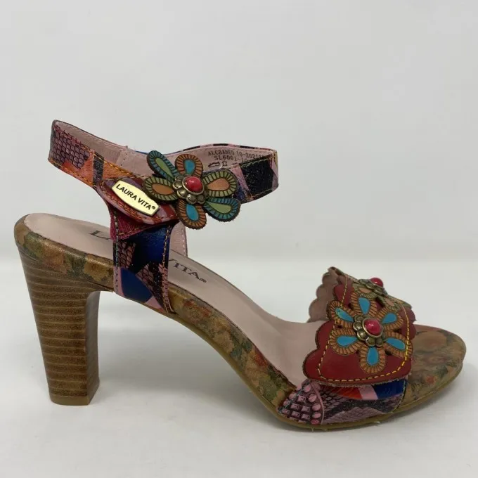 Laura Vita Sandalo multicolor tacco 9cm