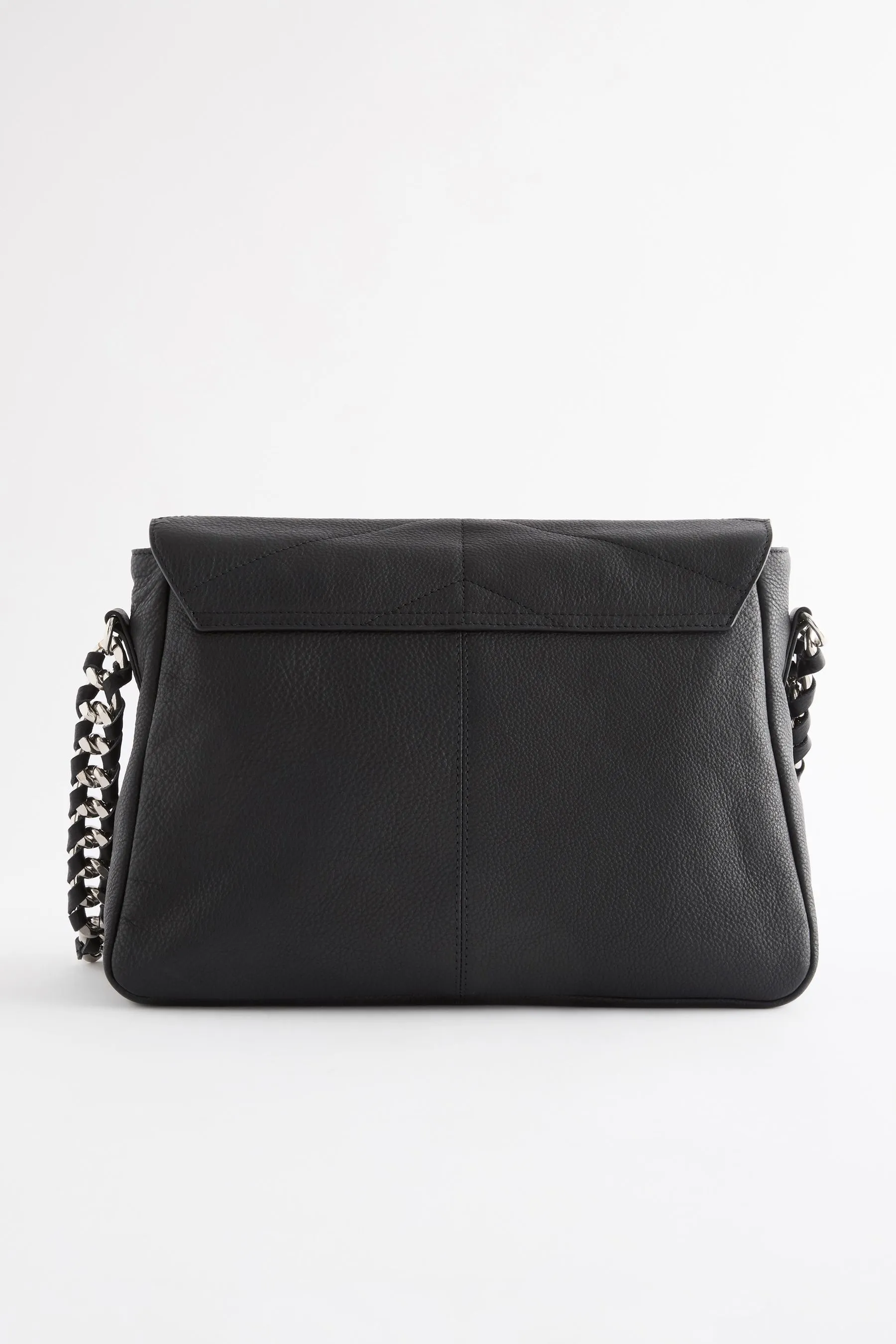 Leather Quilted Shoulder Bag    