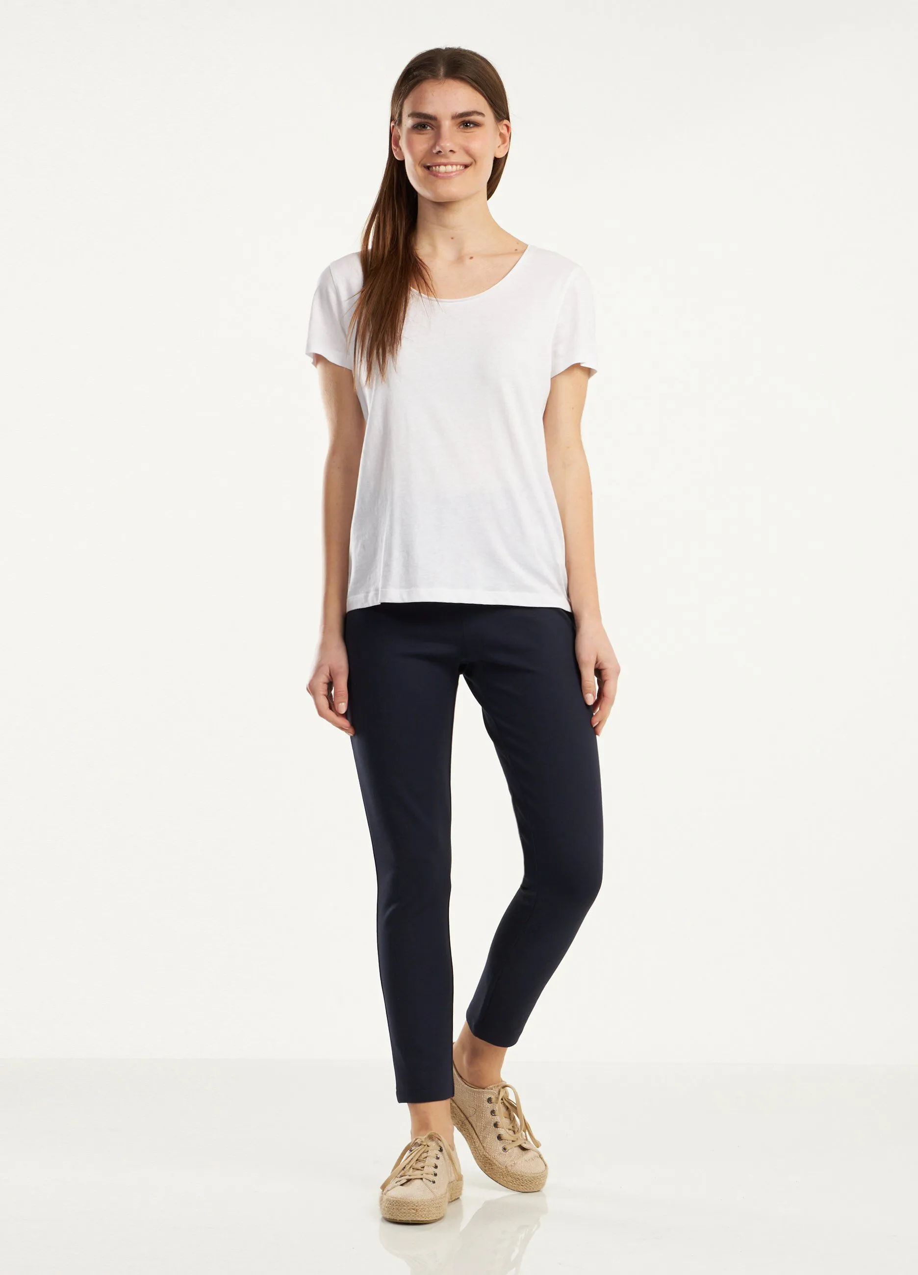 leggings in misto viscosa donna