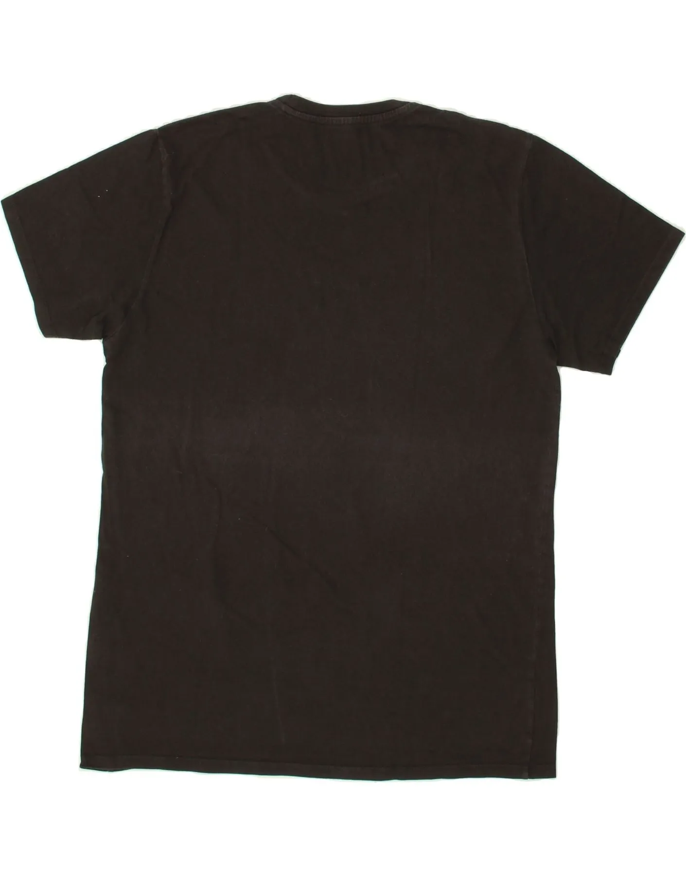 LEVI'S Mens Graphic T-Shirt Top Large Black Cotton