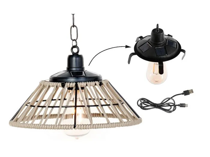 Lumineo Sand lampada solare a sospensione
