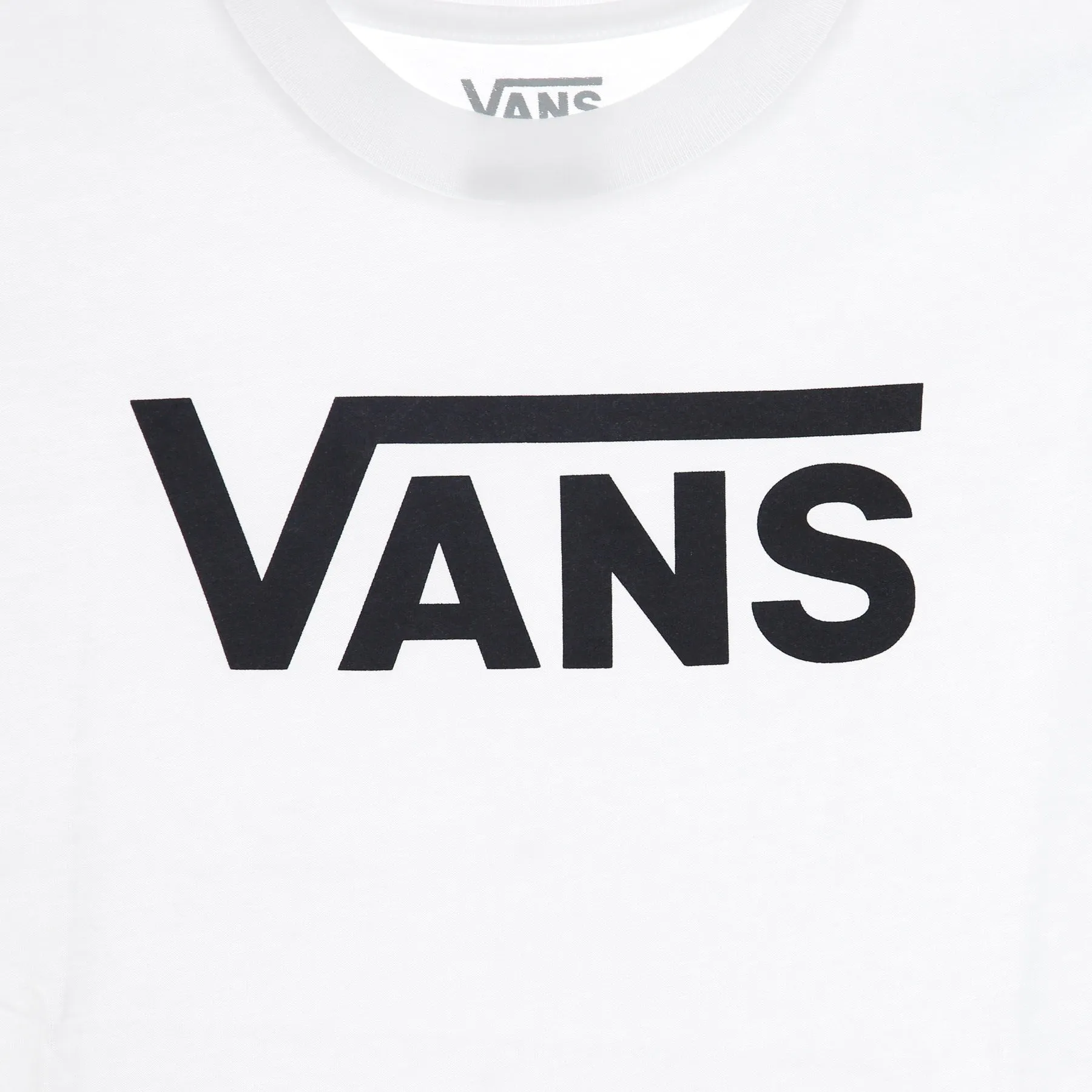 Maglietta Ragazzo Classic Kids White/black