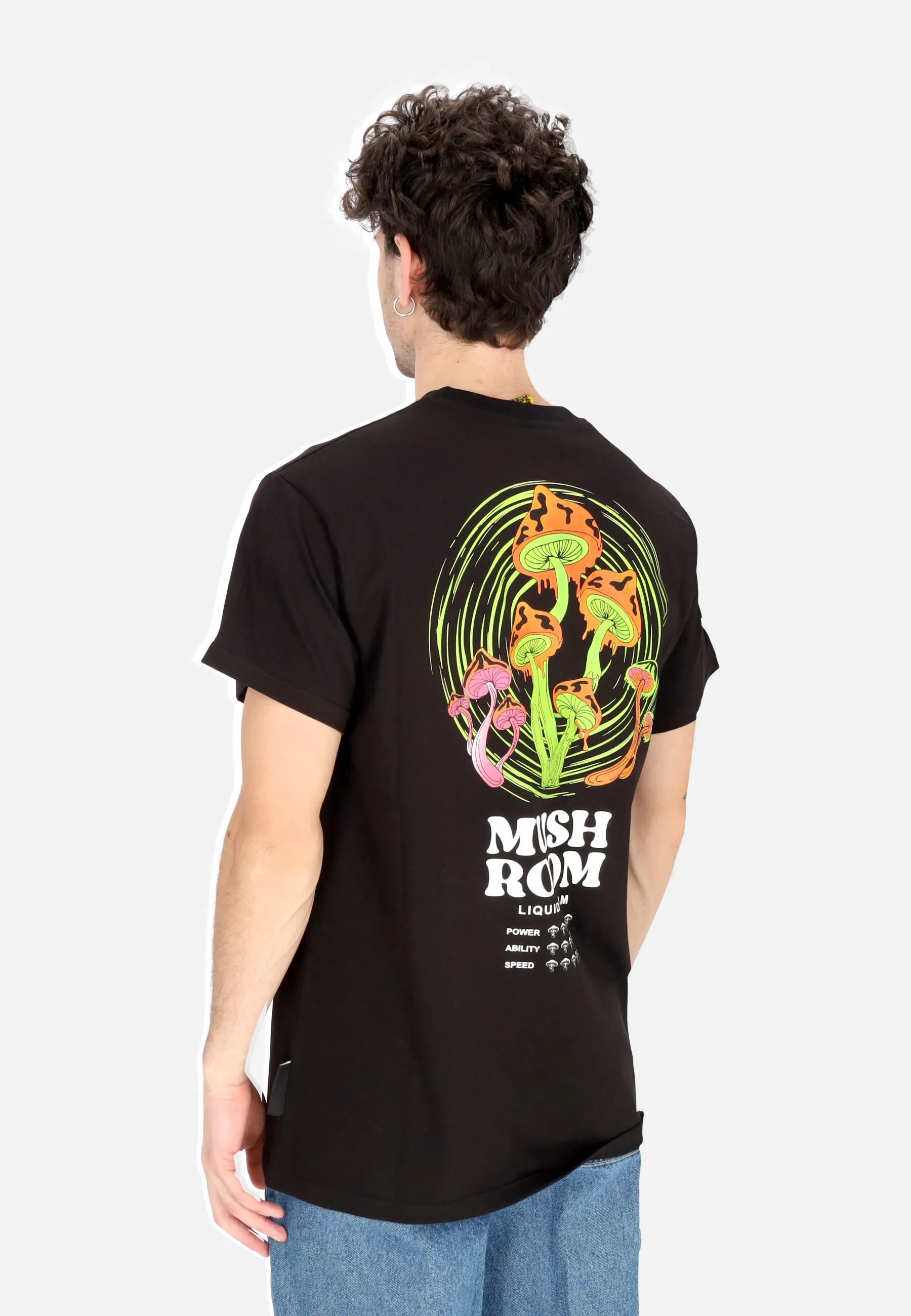Maglietta Uomo Power Ability Speed Tee Black