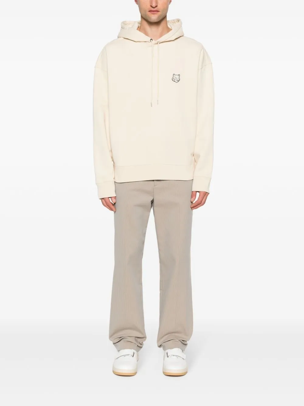   Maison Kitsuné  Felpa patch volpe  