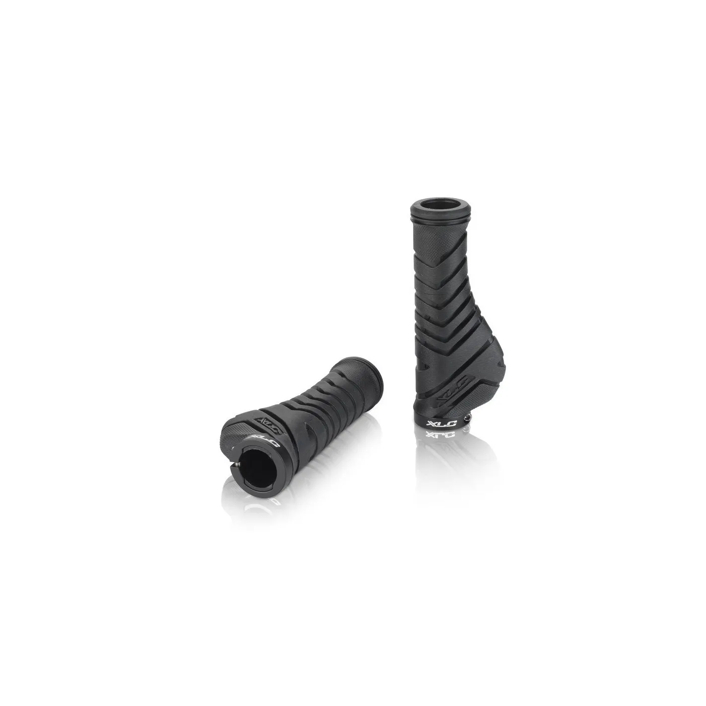 Manopole XLC Ergonomic GR-S30 130mm, nero/nero 1x vite di bloccaggio