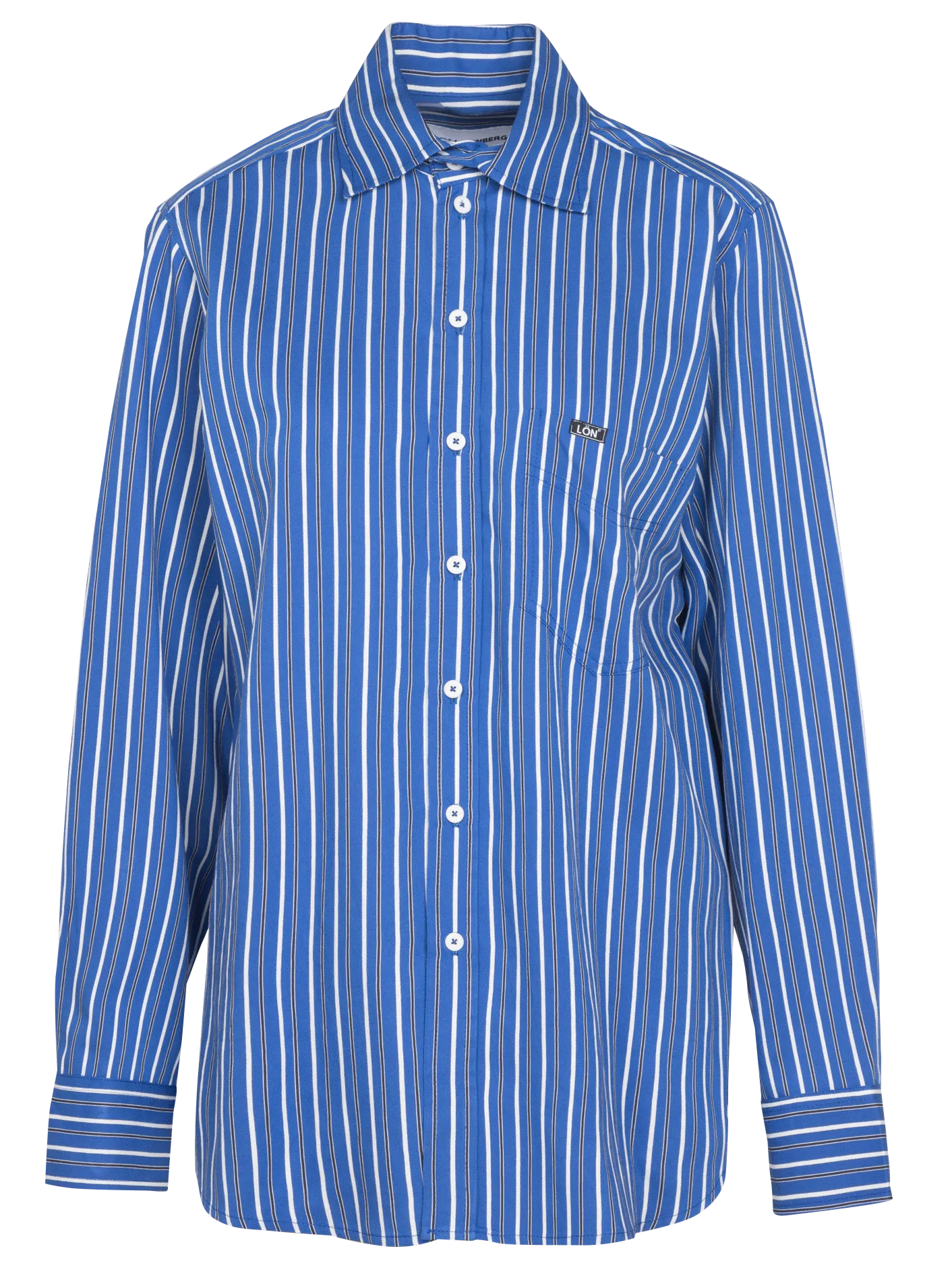  MARGAUX LONNBERG   JOE - Camicia a righe con collo classico | Blu