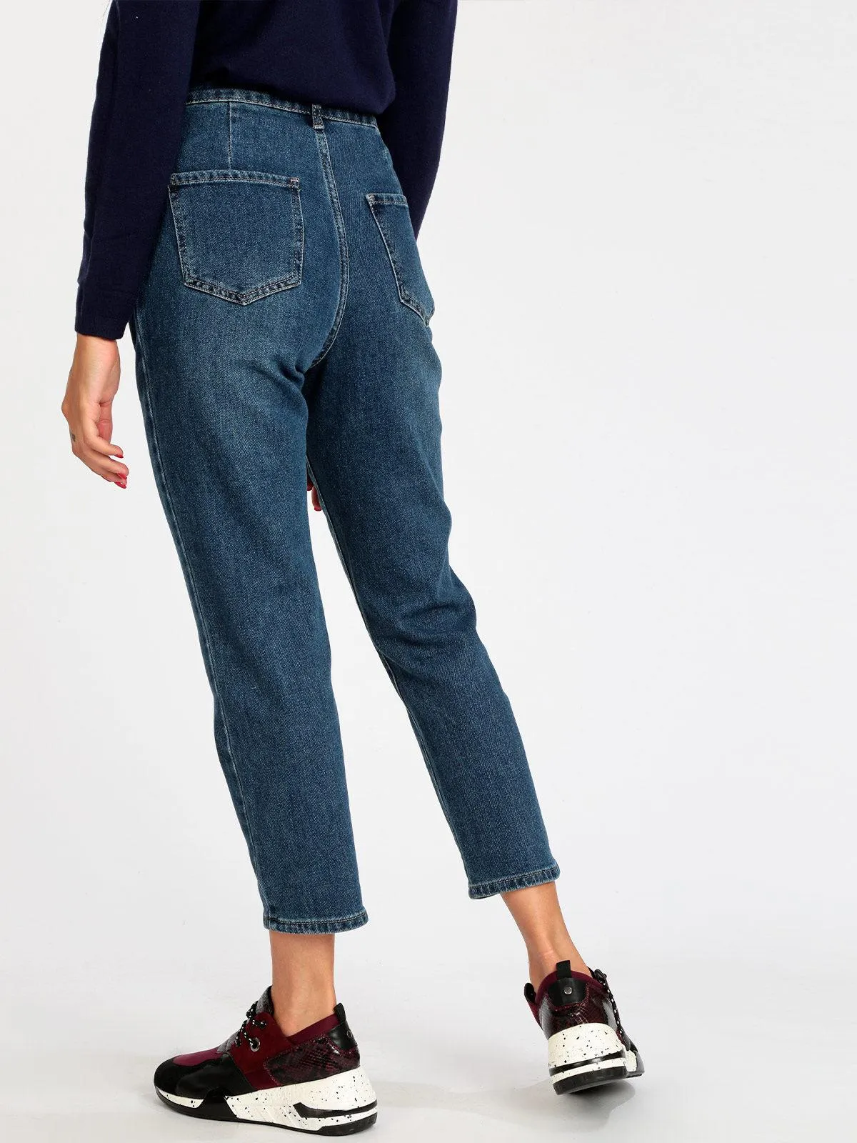 Miti Baci Jean coupe maman femme