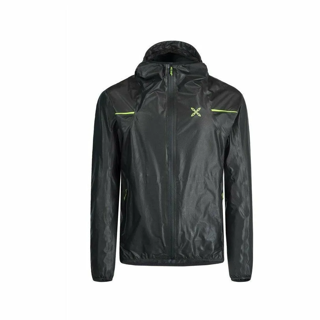 Montura Flyaway Jacket Ardesia/Verde Acido - Giacca Trail Running
