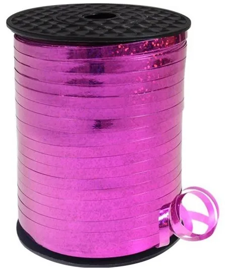 Nastro regalo olografico rosa 228m