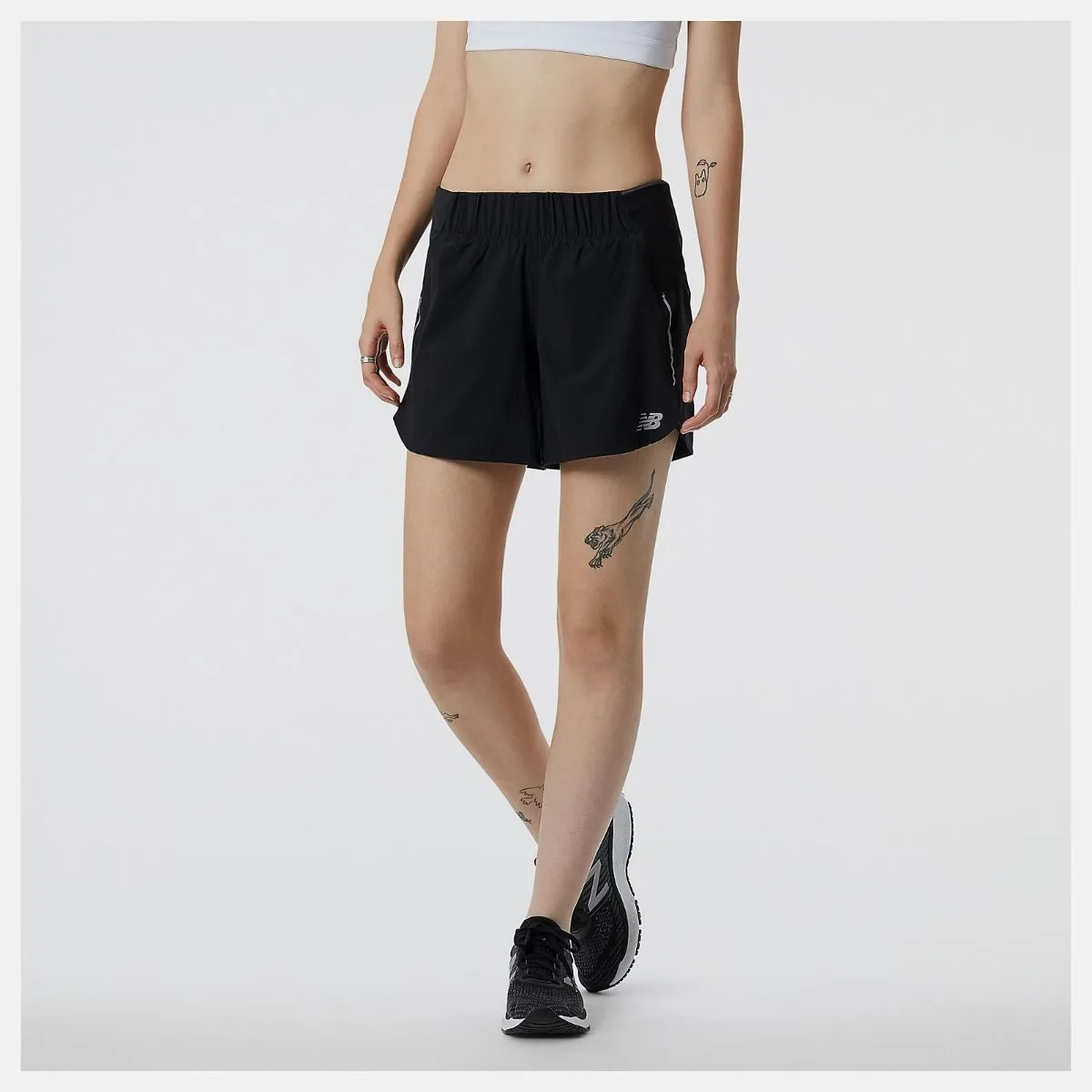 New Balance Bermuda impact run 5 pollici w
