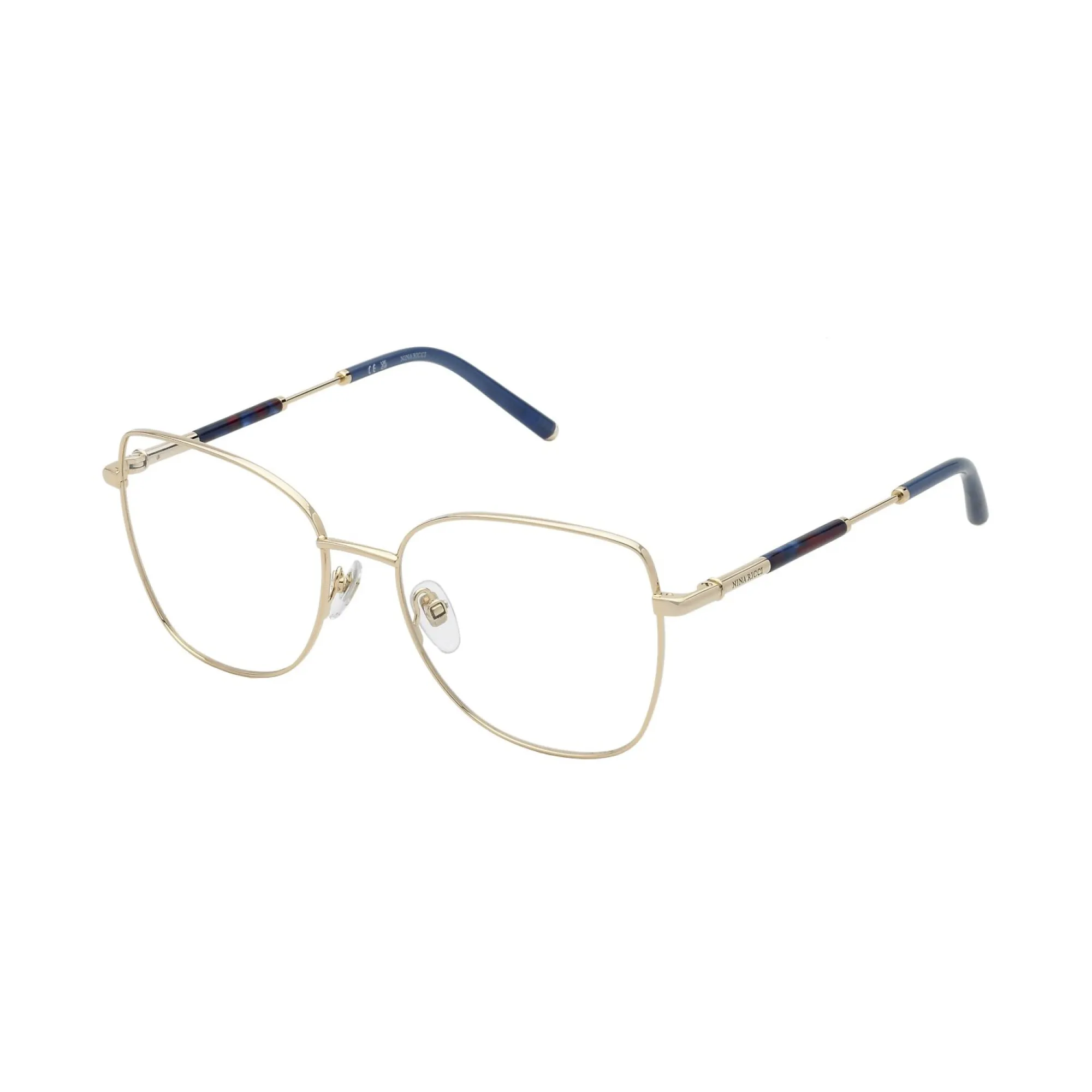   Nina Ricci VNR365 - 300Y Oro Rosa Lucido | Occhiale Da Vista Donna 