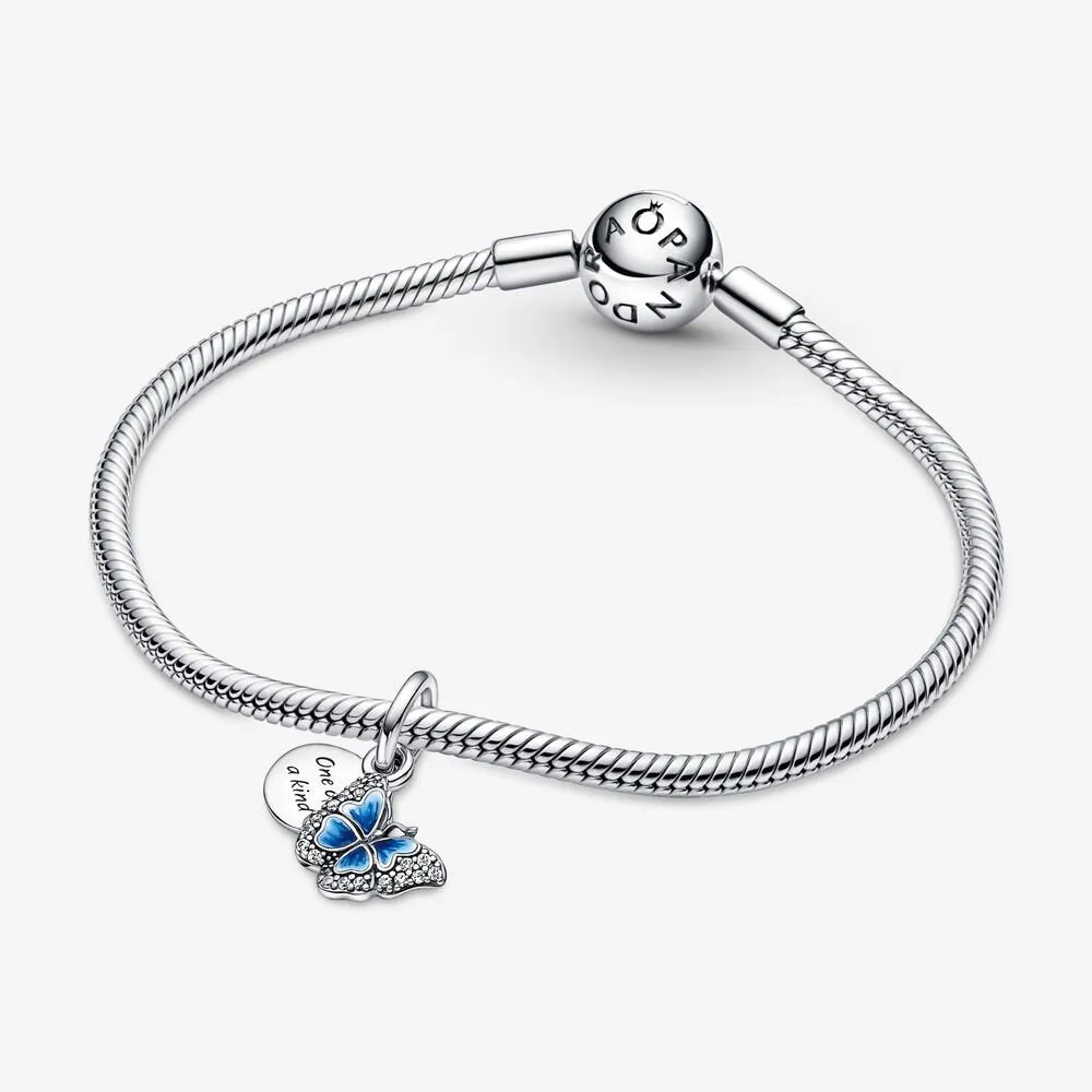 Pandora Charm Pendente Farfalla Blu