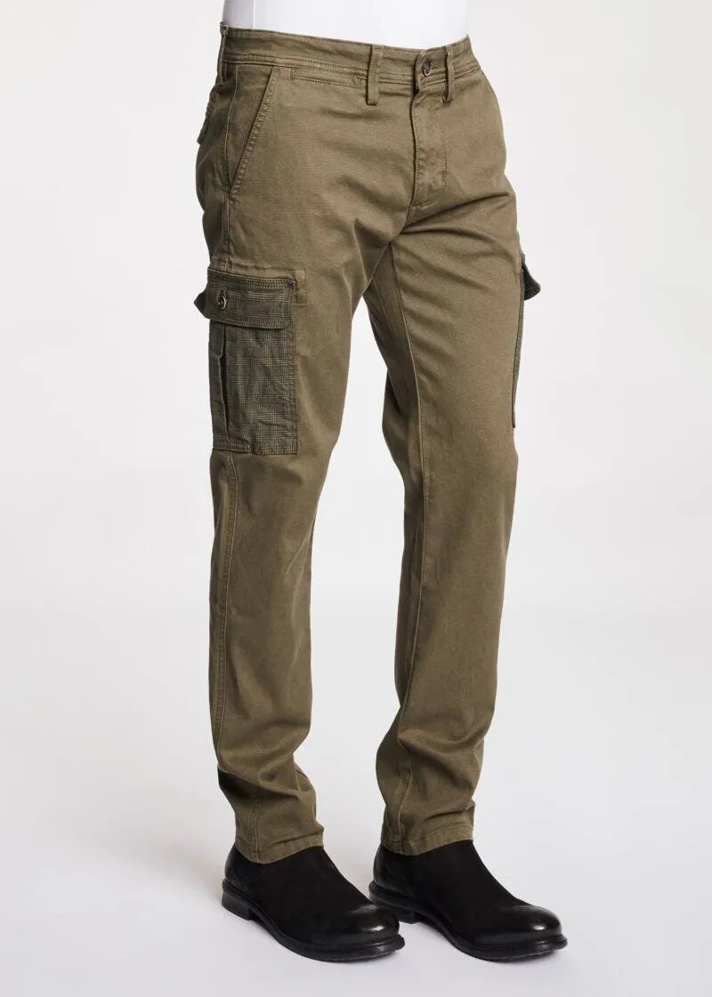 Pantaloni chino cargo slim fit