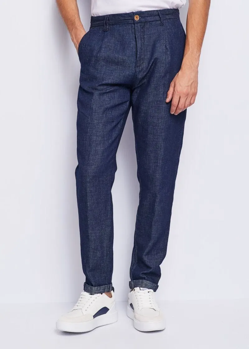 Pantaloni chino cropped