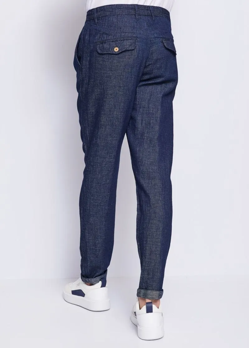 Pantaloni chino cropped