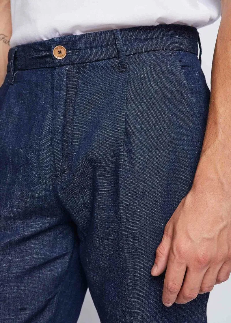 Pantaloni chino cropped