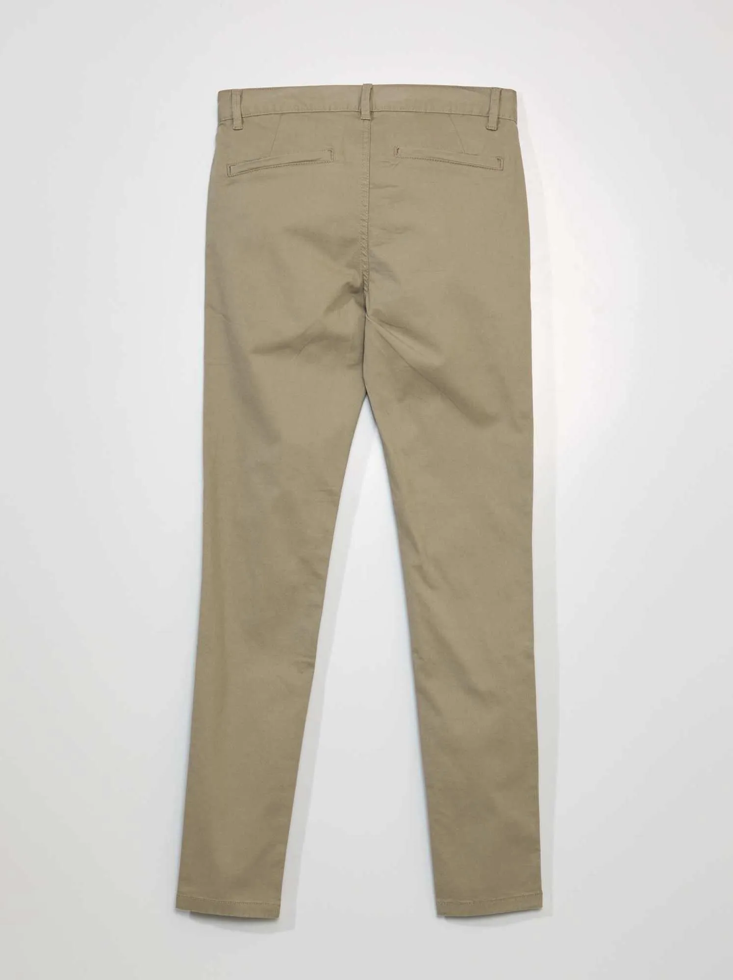 Pantaloni chino skinny L34 - BEIGE