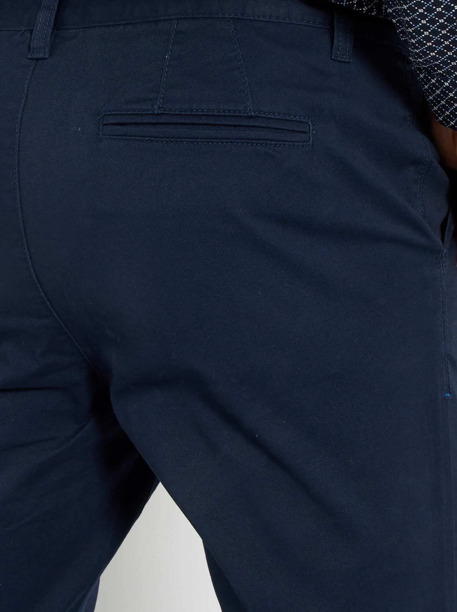 Pantaloni chino skinny L34 - blu