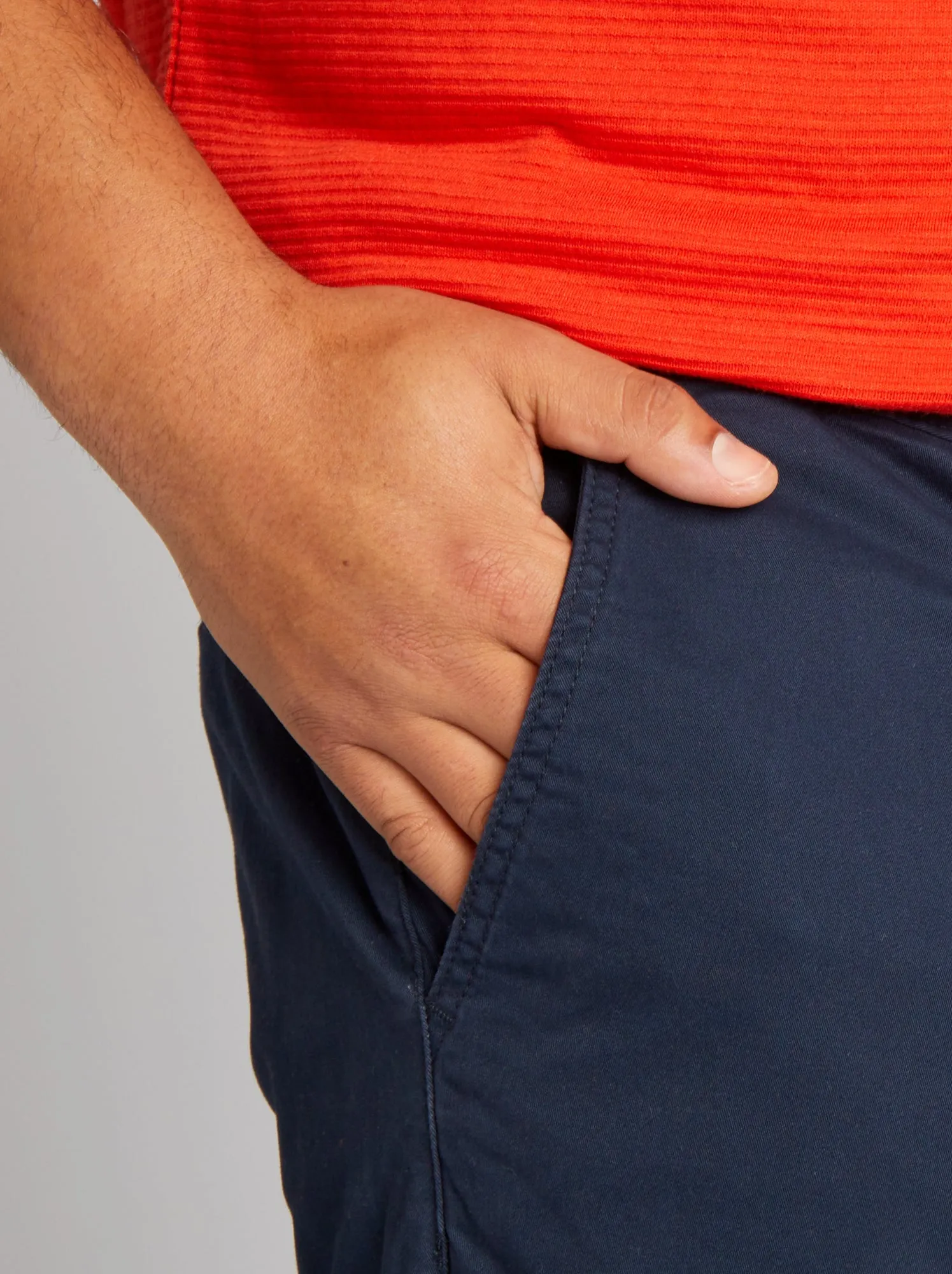 Pantaloni chino slim L30 - blu