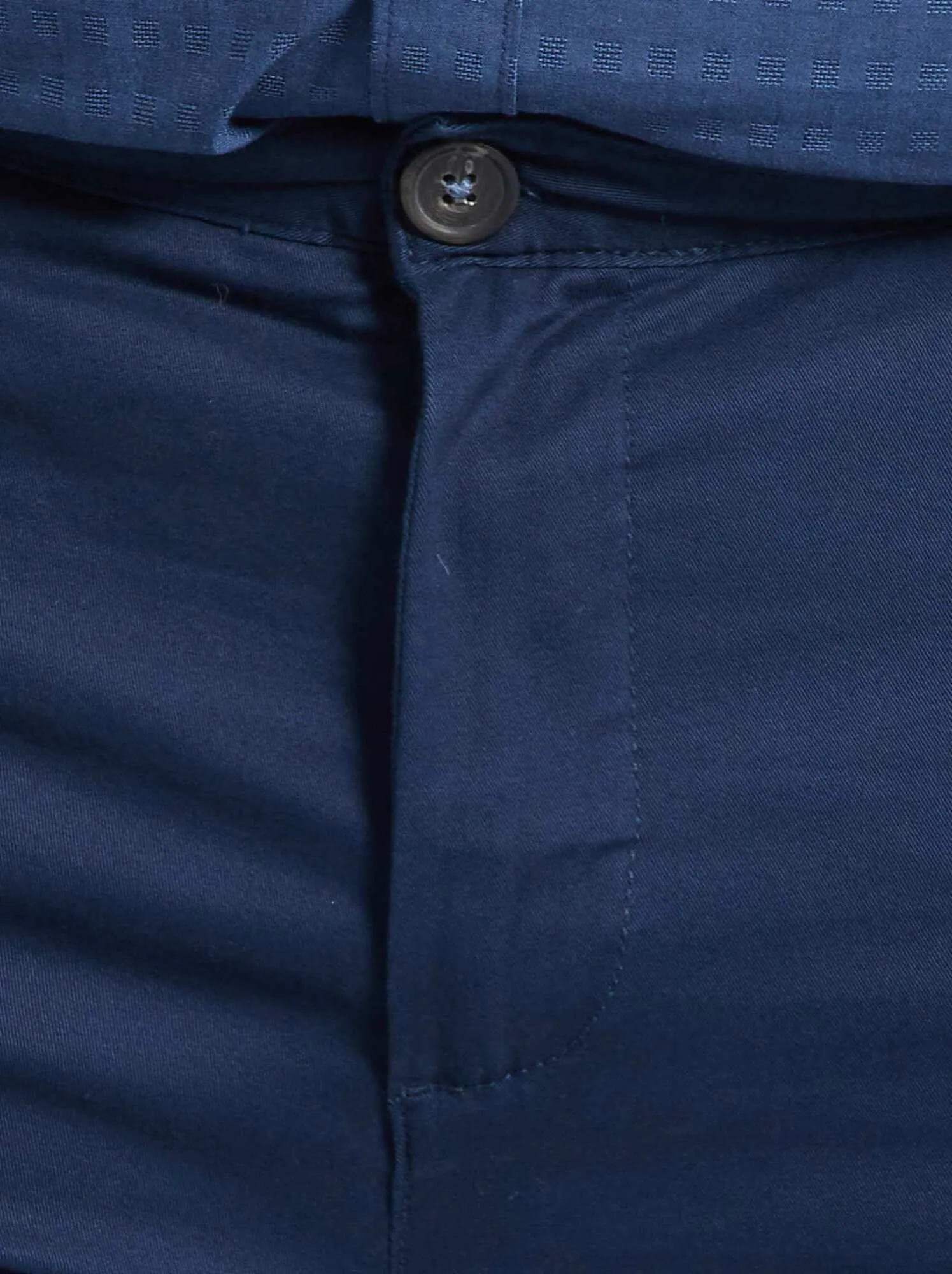 Pantaloni chino slim L30 - blu