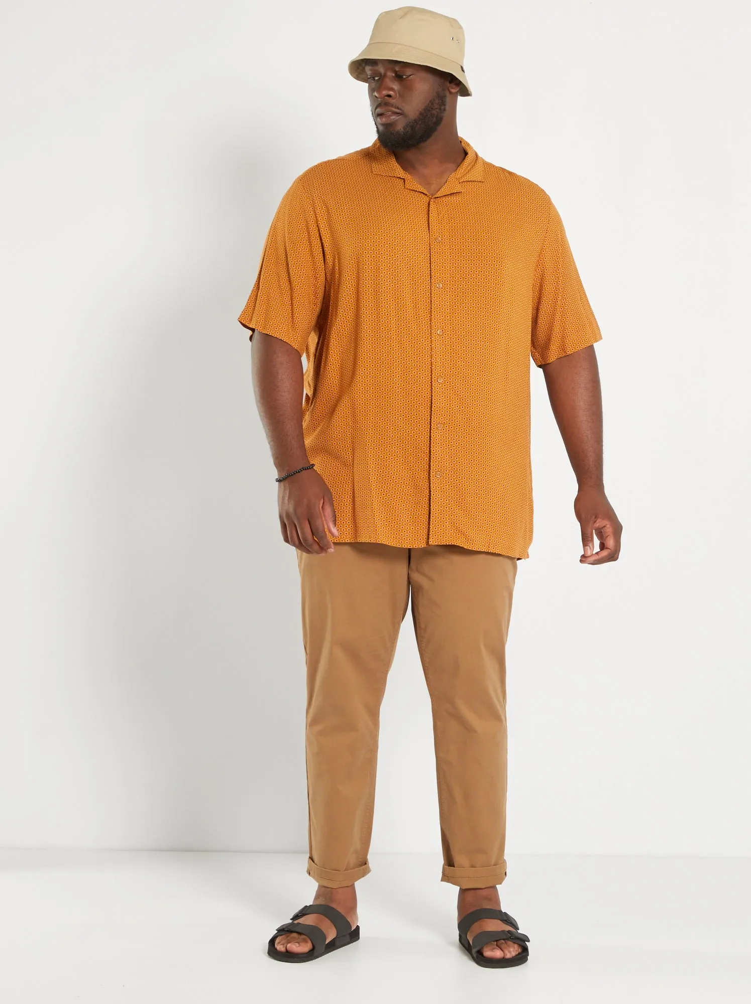 Pantaloni chino slim L30 - marrone