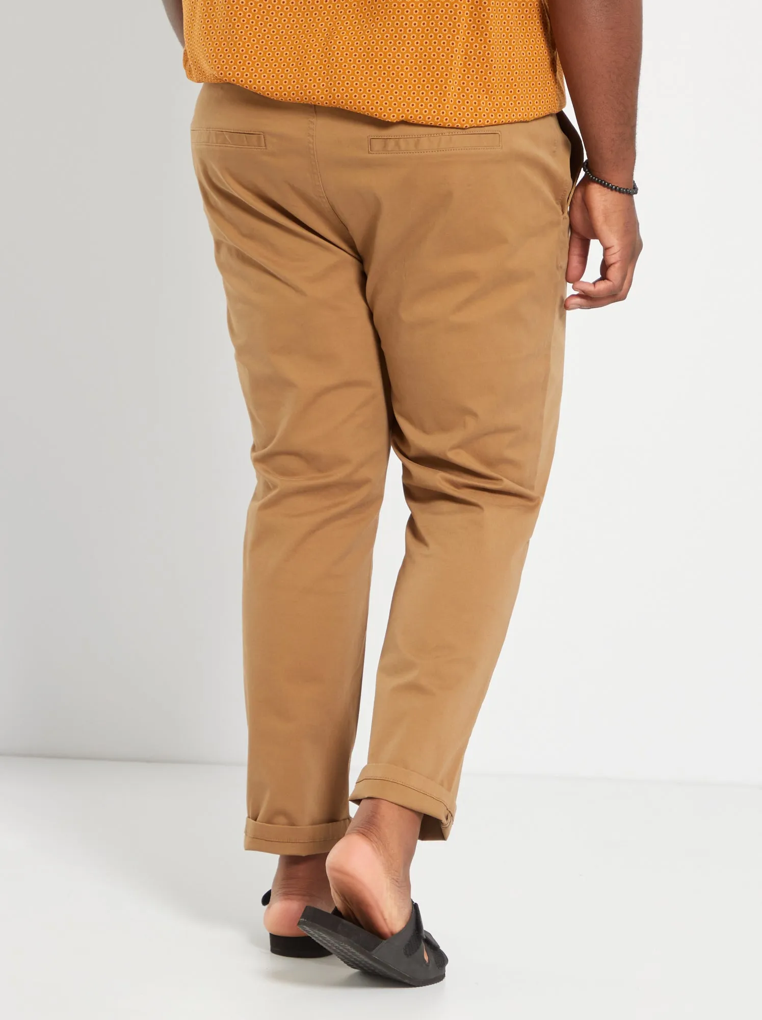 Pantaloni chino slim L30 - marrone